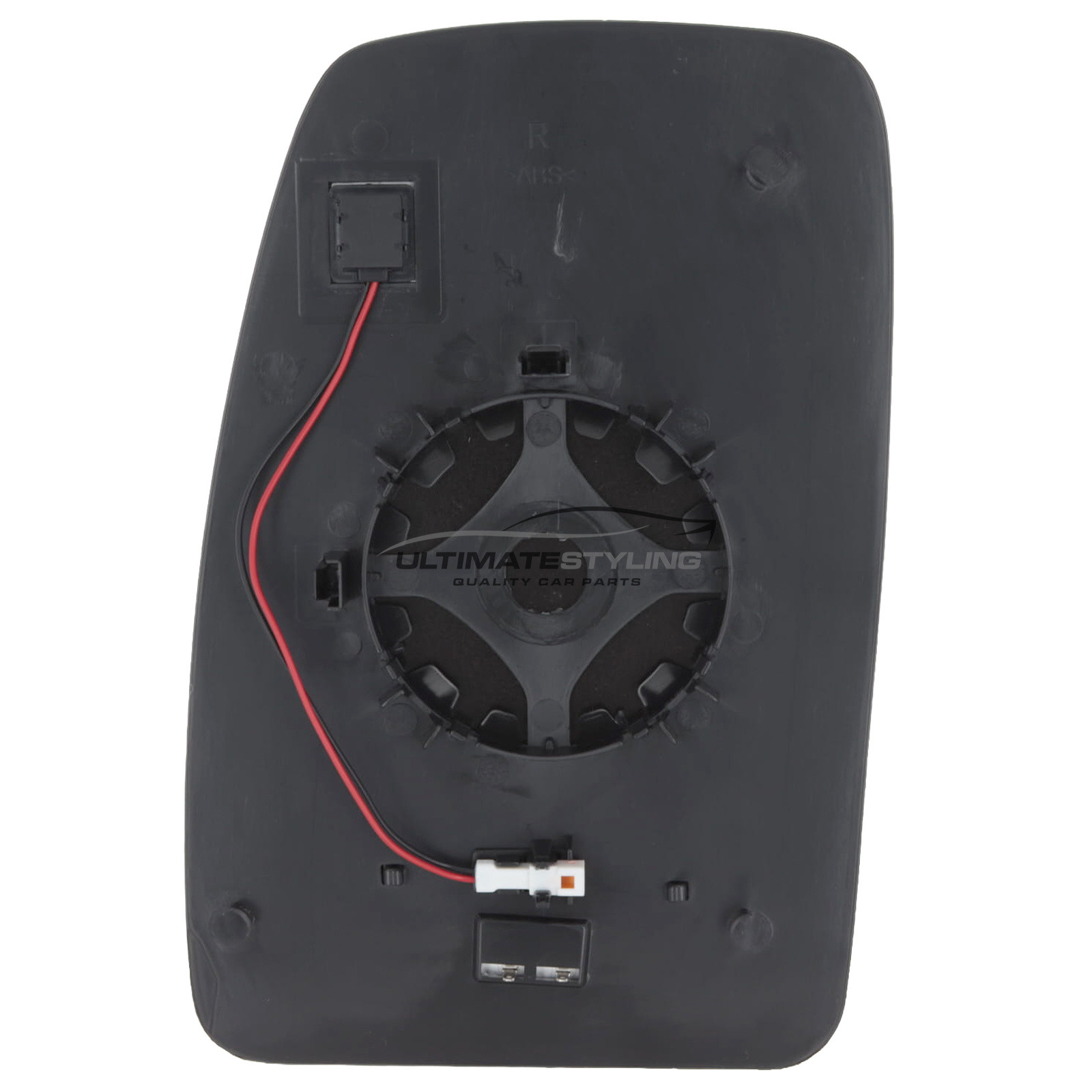 Nissan Interstar / NV400, Renault Master, Vauxhall Movano Upper Wing Mirror Glass - Heated - Convex - Blind Spot Detection Warning Indicator Light - Drivers Side Offside Right Hand