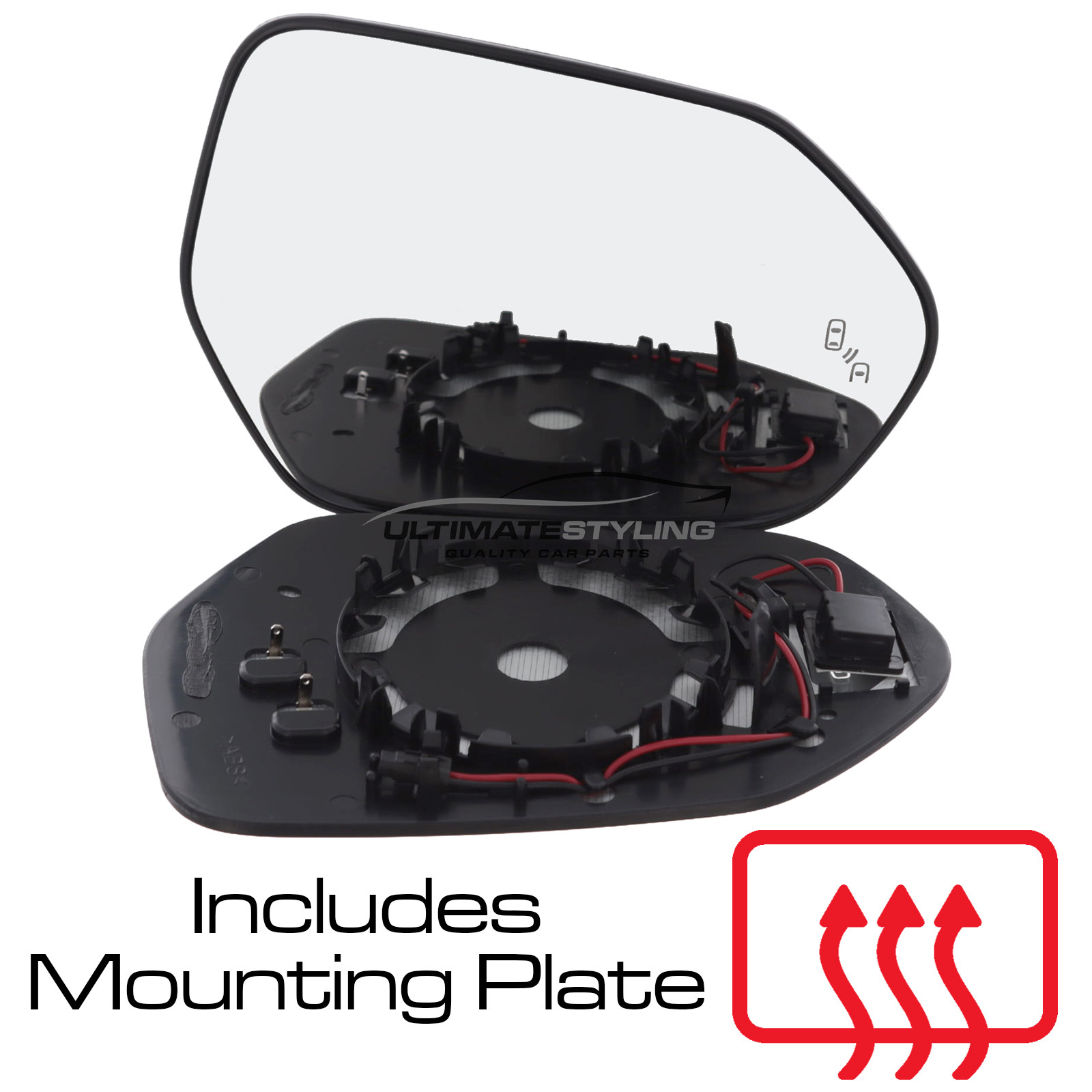 Wing Mirror Glass for Toyota Yaris Cross