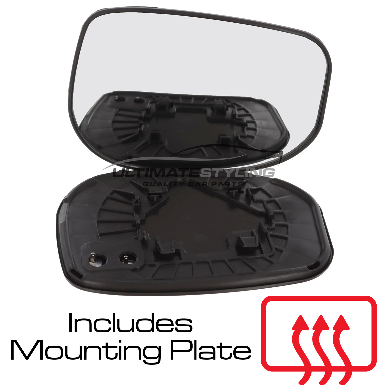 Wing Mirror Glass for Honda Jazz