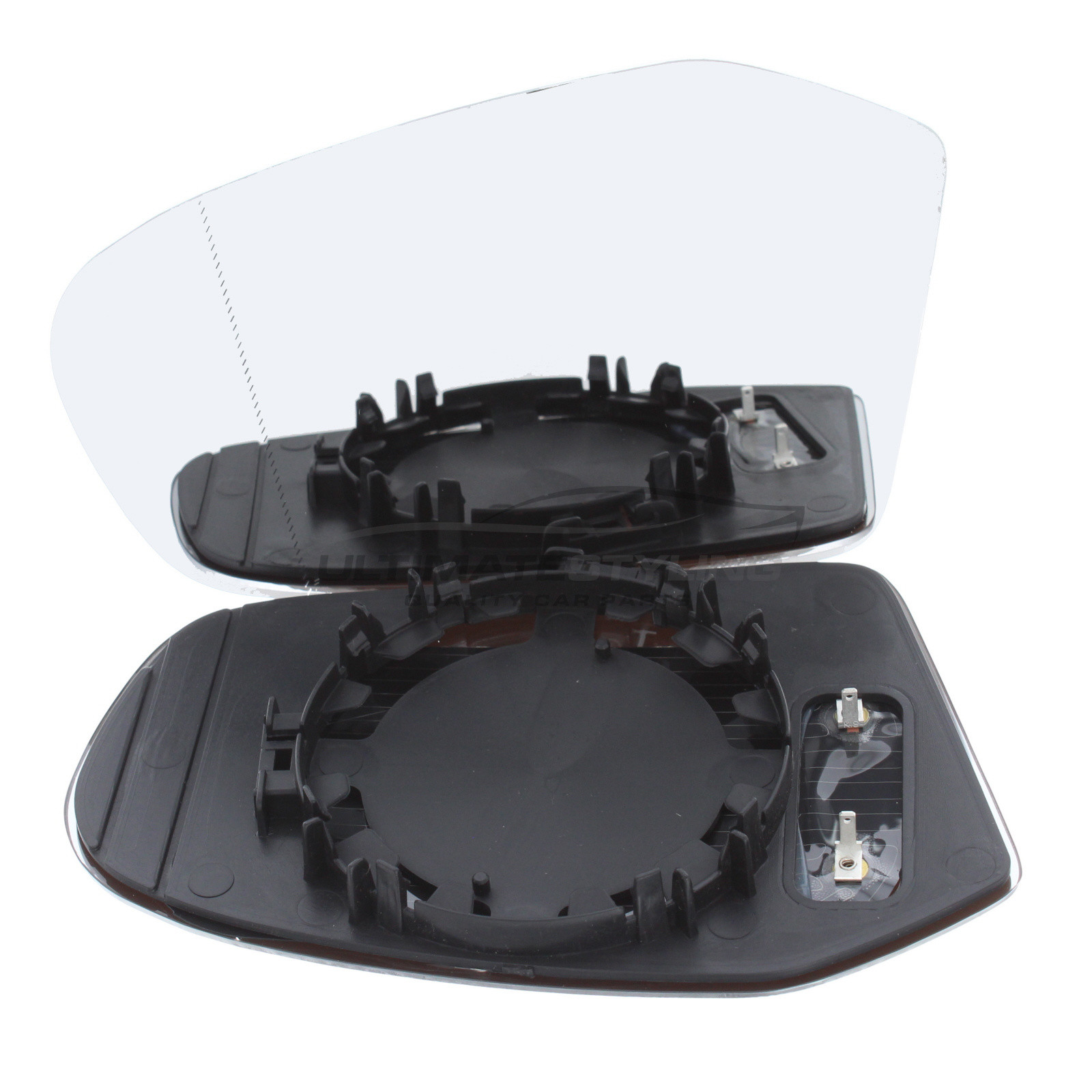 Mercedes Benz A Class 2005-2008, Mercedes Benz B Class 2005-2008 Heated Wing Mirror Glass with Blue TInted Aspherical Finish Passenger Side (LH)