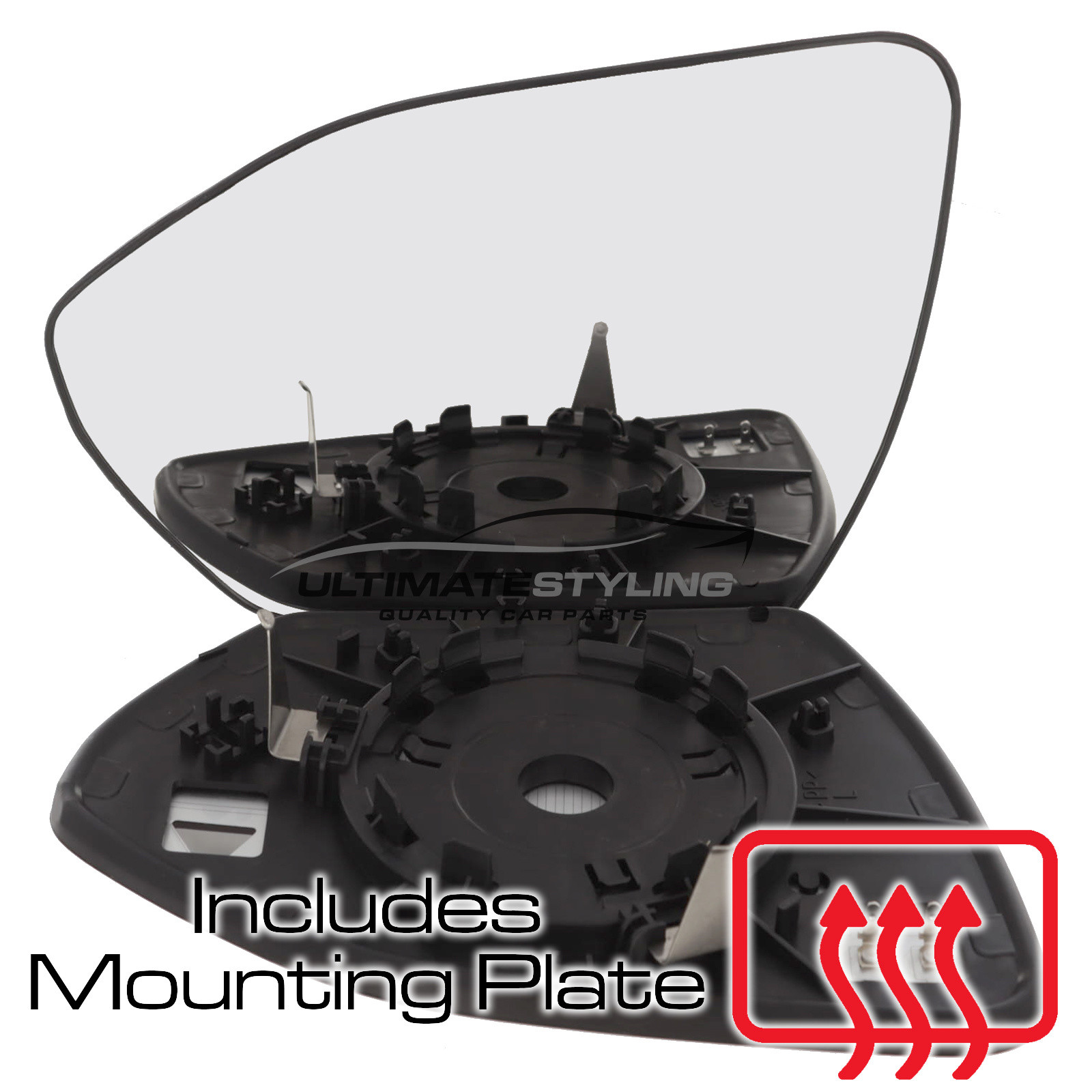 Hyundai Tucson NX4 2021-2025 Wing Mirror Glass - Convex - Heated - Passengers Side Nearside Left Hand