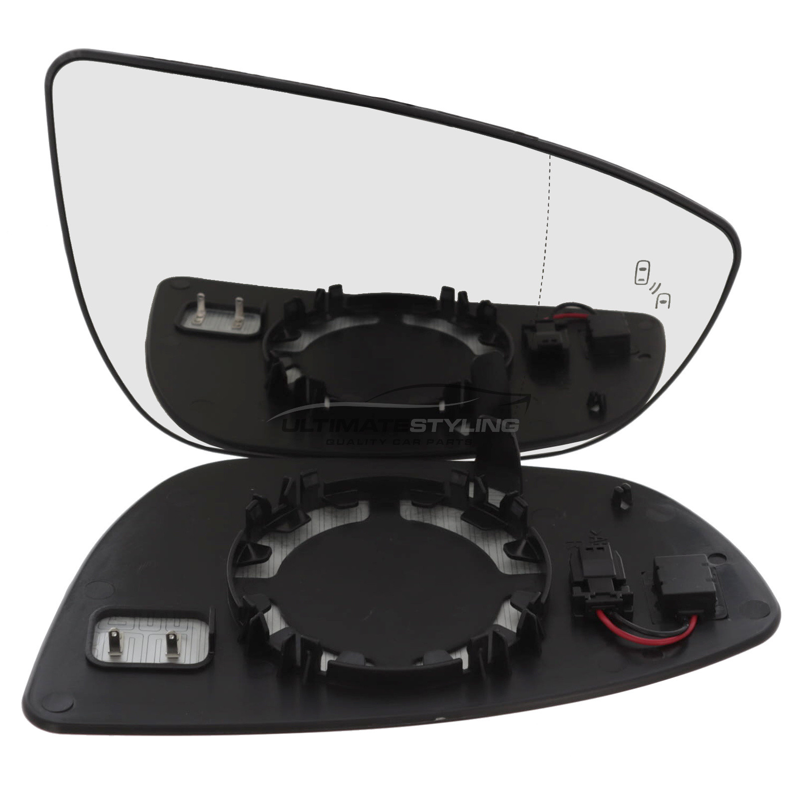 Wing Mirror Glass for Hyundai i20