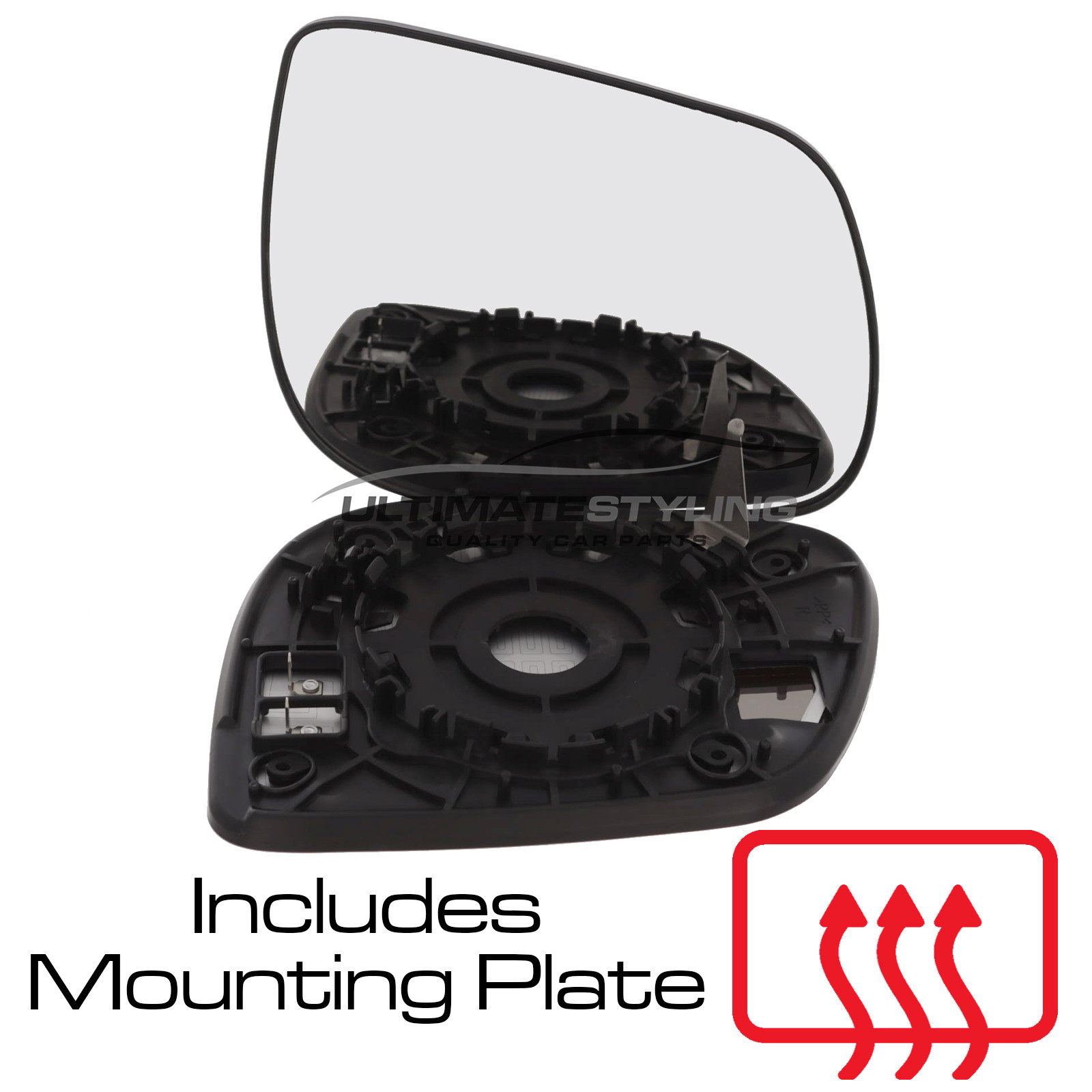 Wing Mirror Glass for Kia Picanto