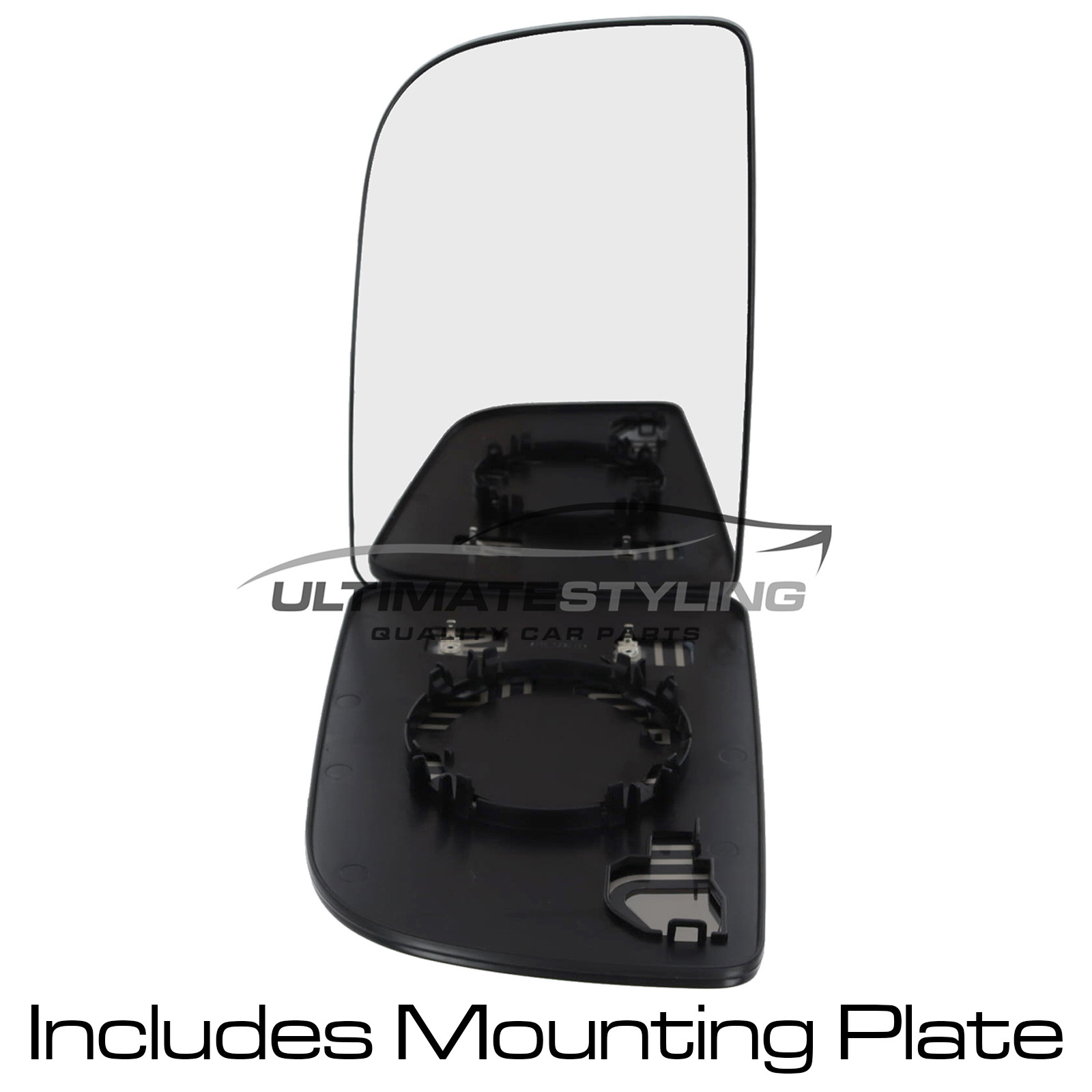 Mercedes Benz Sprinter VS30 2018-2025 Upper Wing Mirror Glass - Convex - Heated - Passengers Side Nearside Left Hand