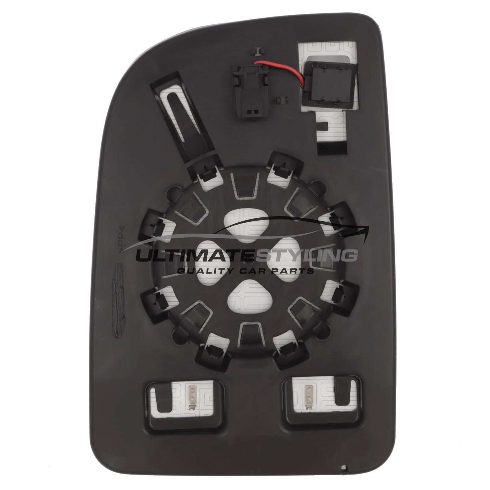 Mercedes Benz Sprinter VS30 2018-2025 Upper Wing Mirror Glass - Convex - Heated - Blind Spot Indicator - Drivers Side Offside Right Hand