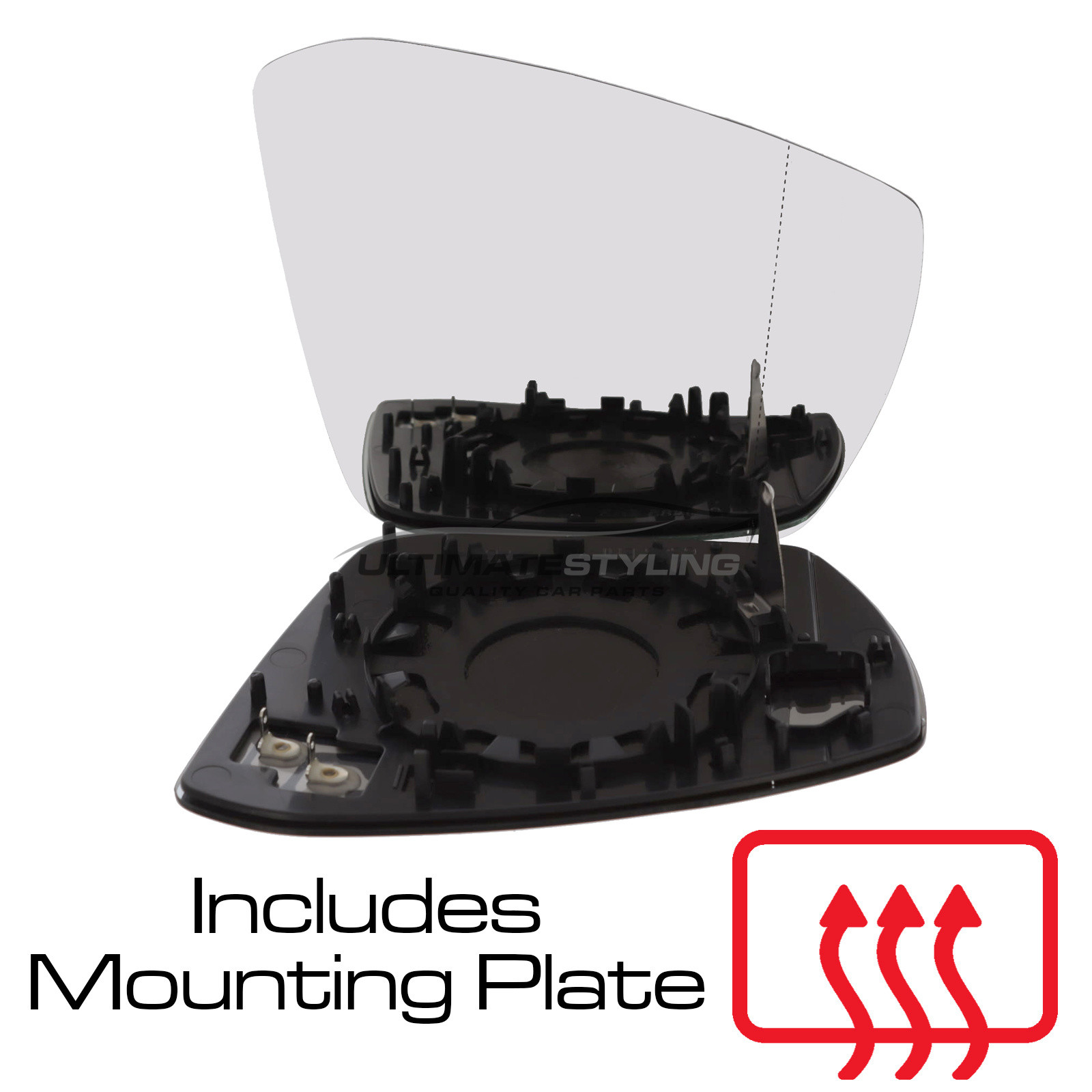 Wing Mirror Glass for VW T-Roc