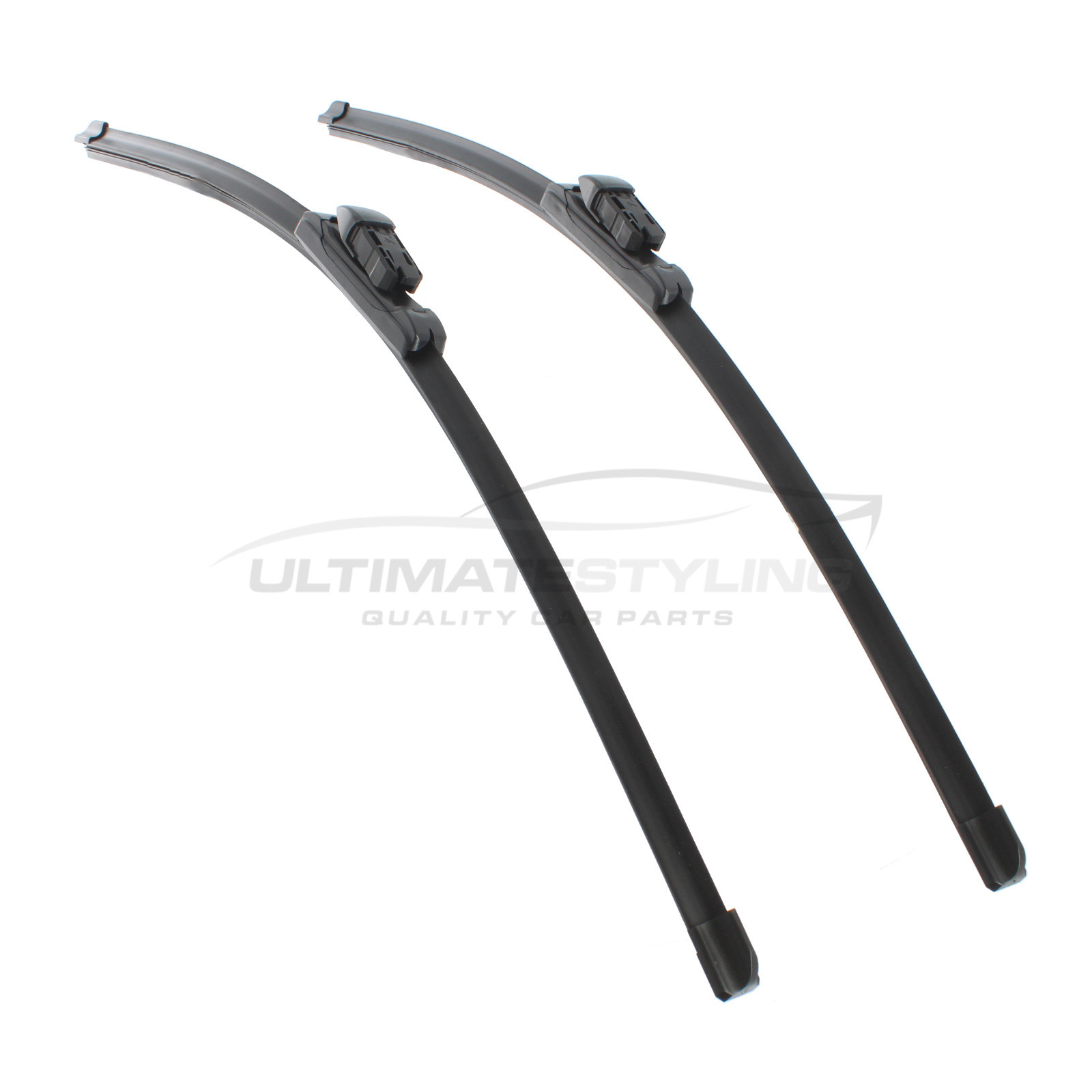 Drivers Side & Passenger Side (Front) Wiper Blades for Vauxhall Ampera
