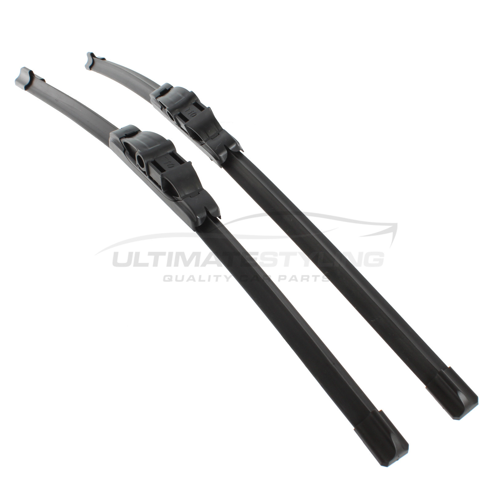 Drivers Side & Passenger Side (Front) Wiper Blades for Vauxhall Astra