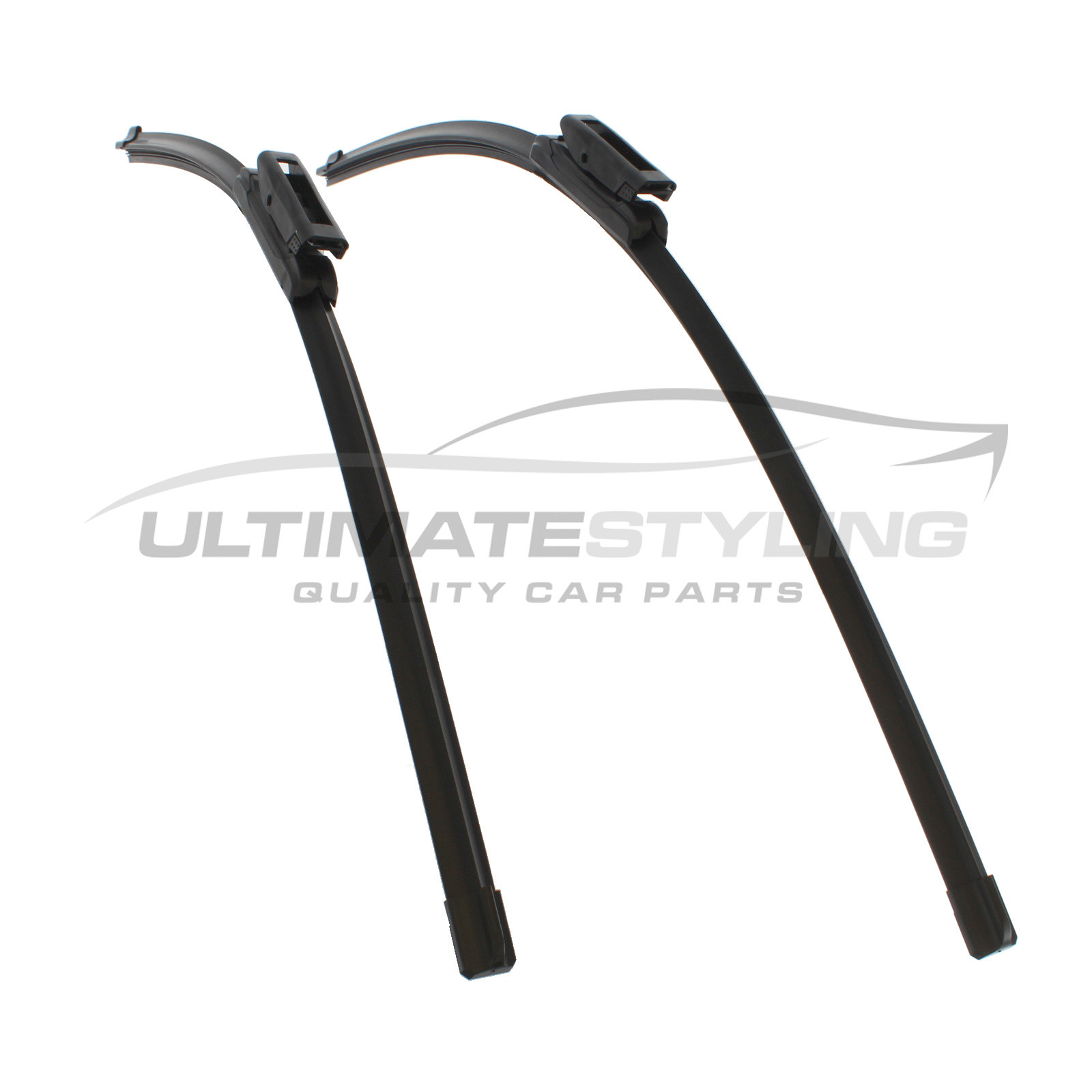 Drivers Side & Passenger Side (Front) Wiper Blades for Renault Scenic