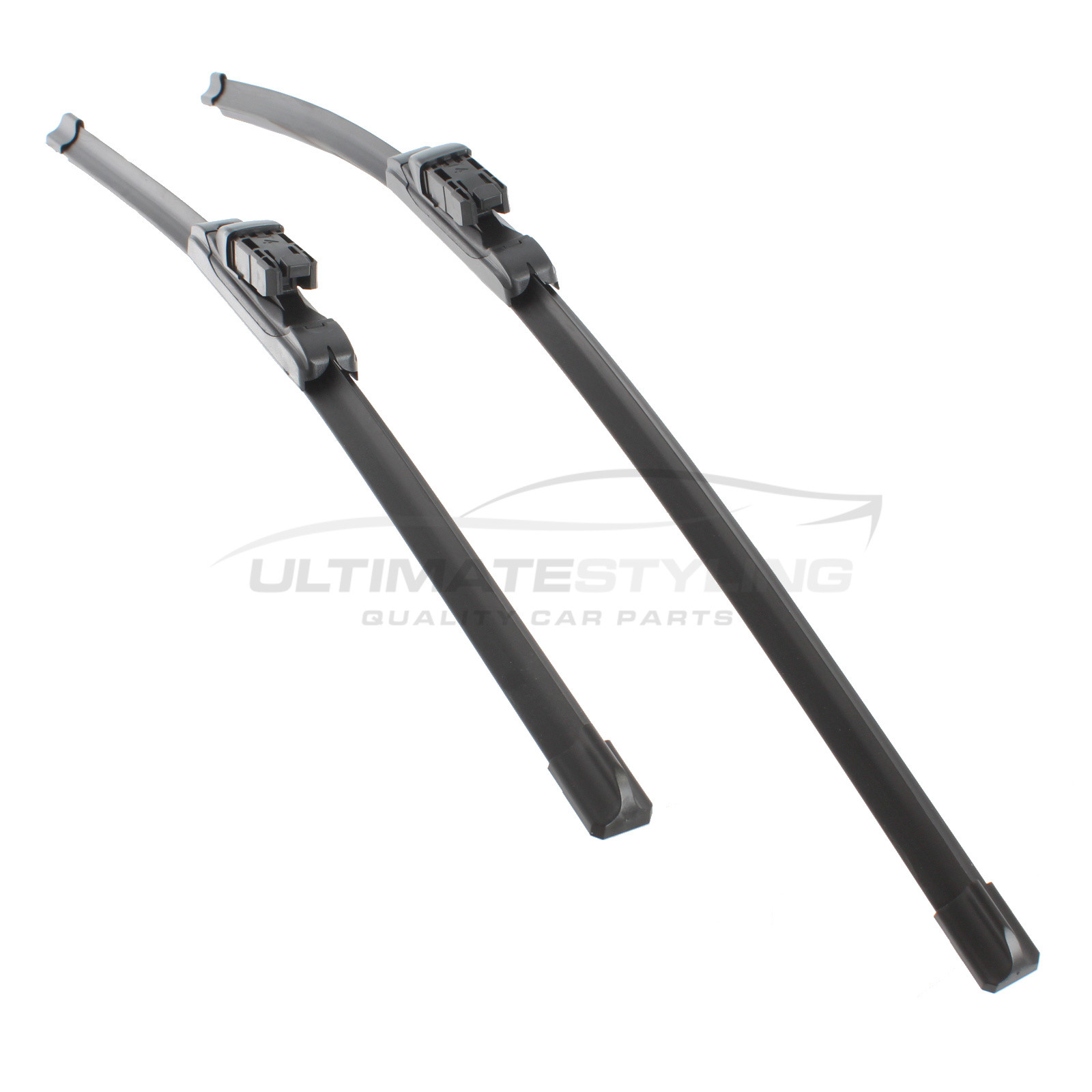 Drivers Side & Passenger Side (Front) Wiper Blades for Renault Rafale