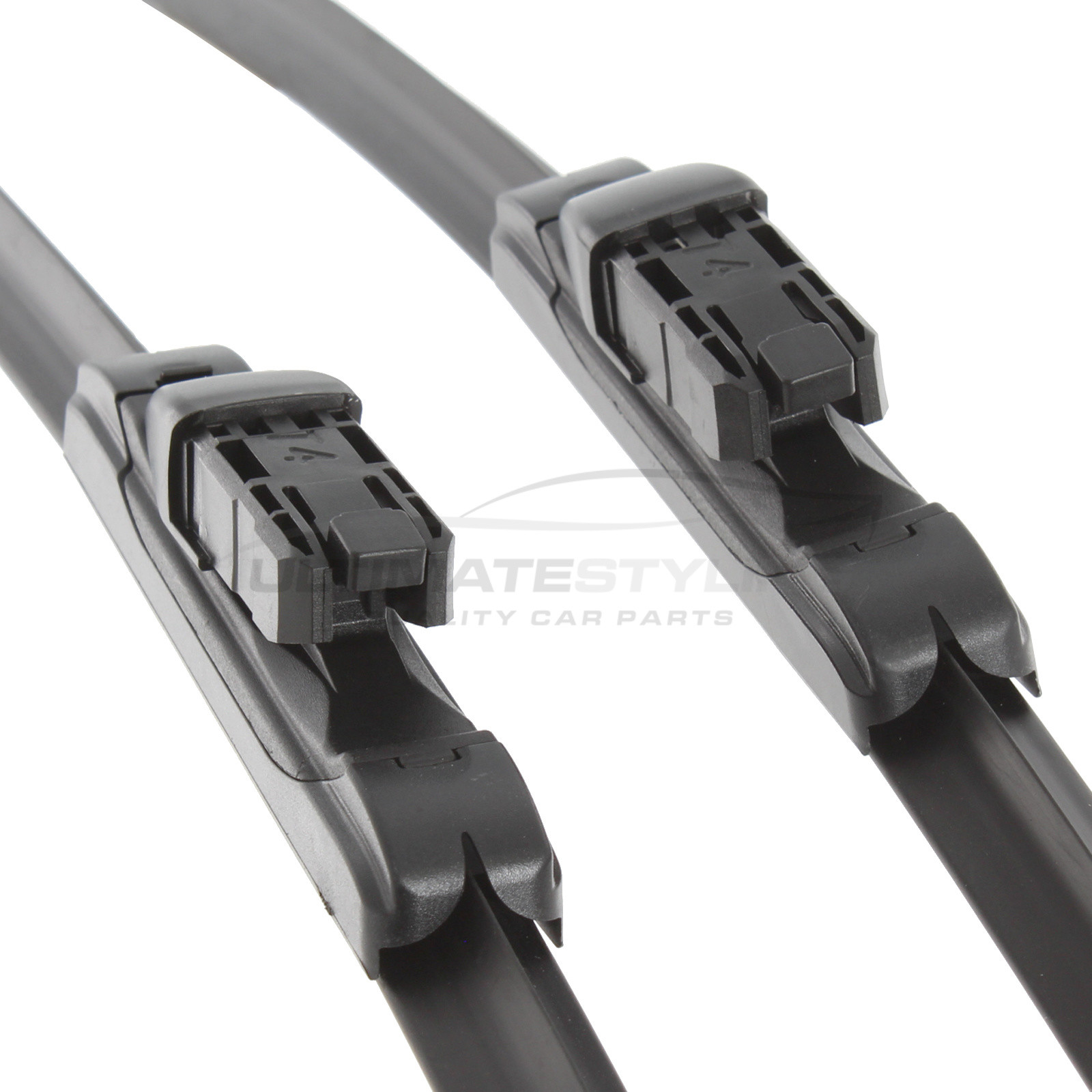 Wiper Blades - Exact Fit Aero Blades (Pair) - 65 & 48 cm - 26 & 19 inch