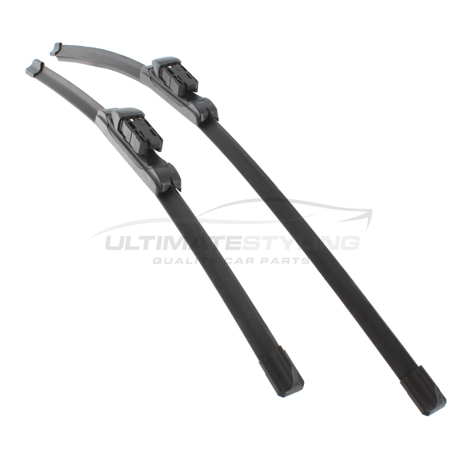Drivers Side & Passenger Side (Front) Wiper Blades for Vauxhall Grandland X