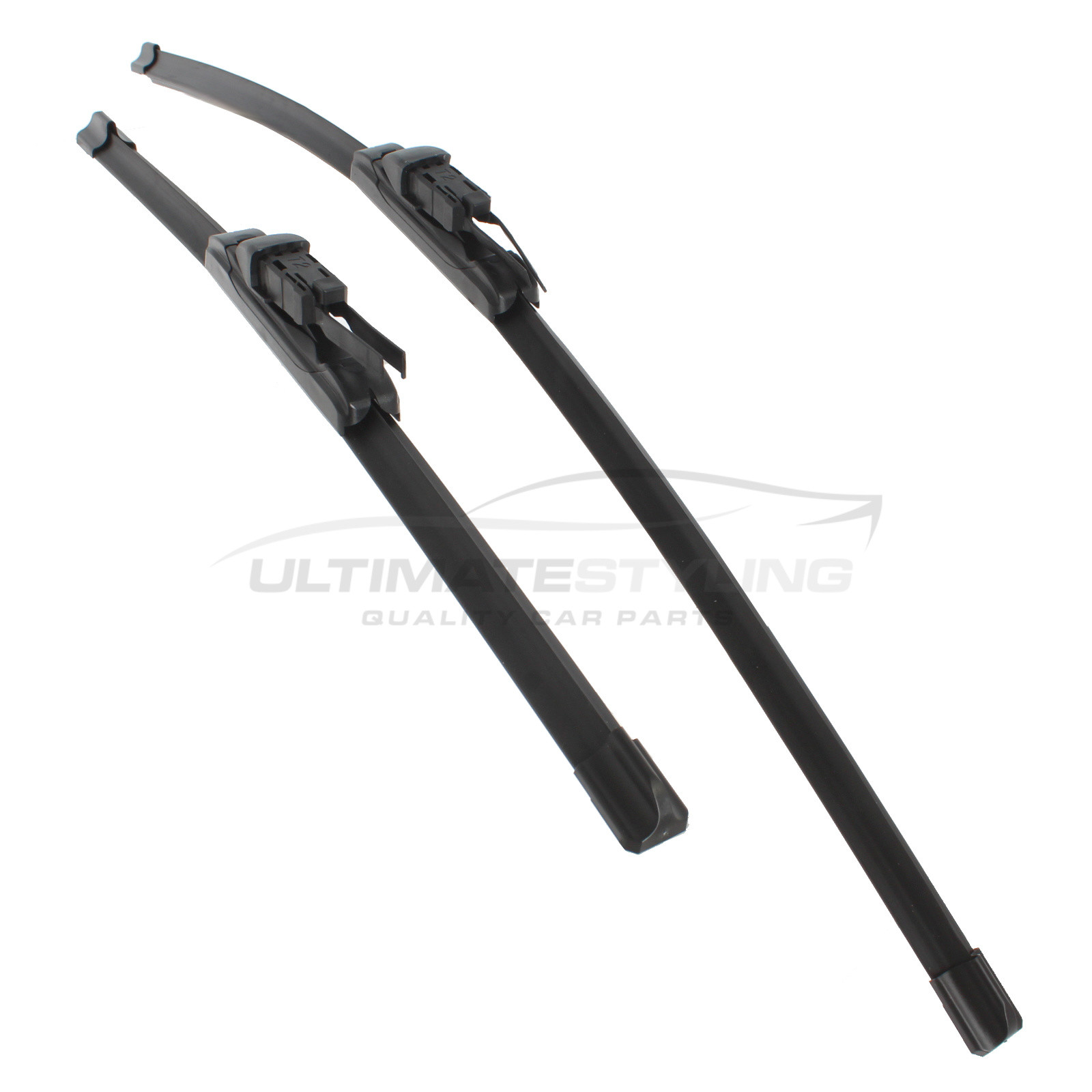 Drivers Side & Passenger Side (Front) Wiper Blades for Seat Leon