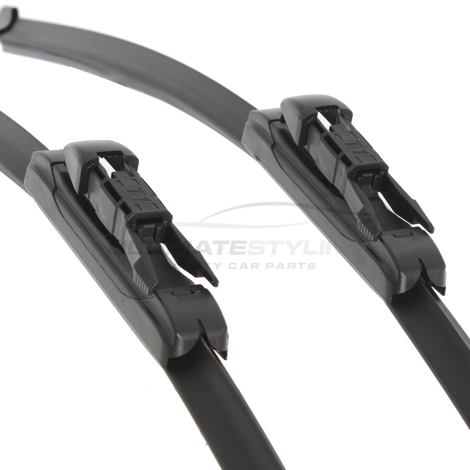 Mercedes Benz Viano / Vito, Peugeot 307 Wiper Blades - Exact Fit Aero Blades (Pair) - 65 & 70 cm - 26 & 28 inch