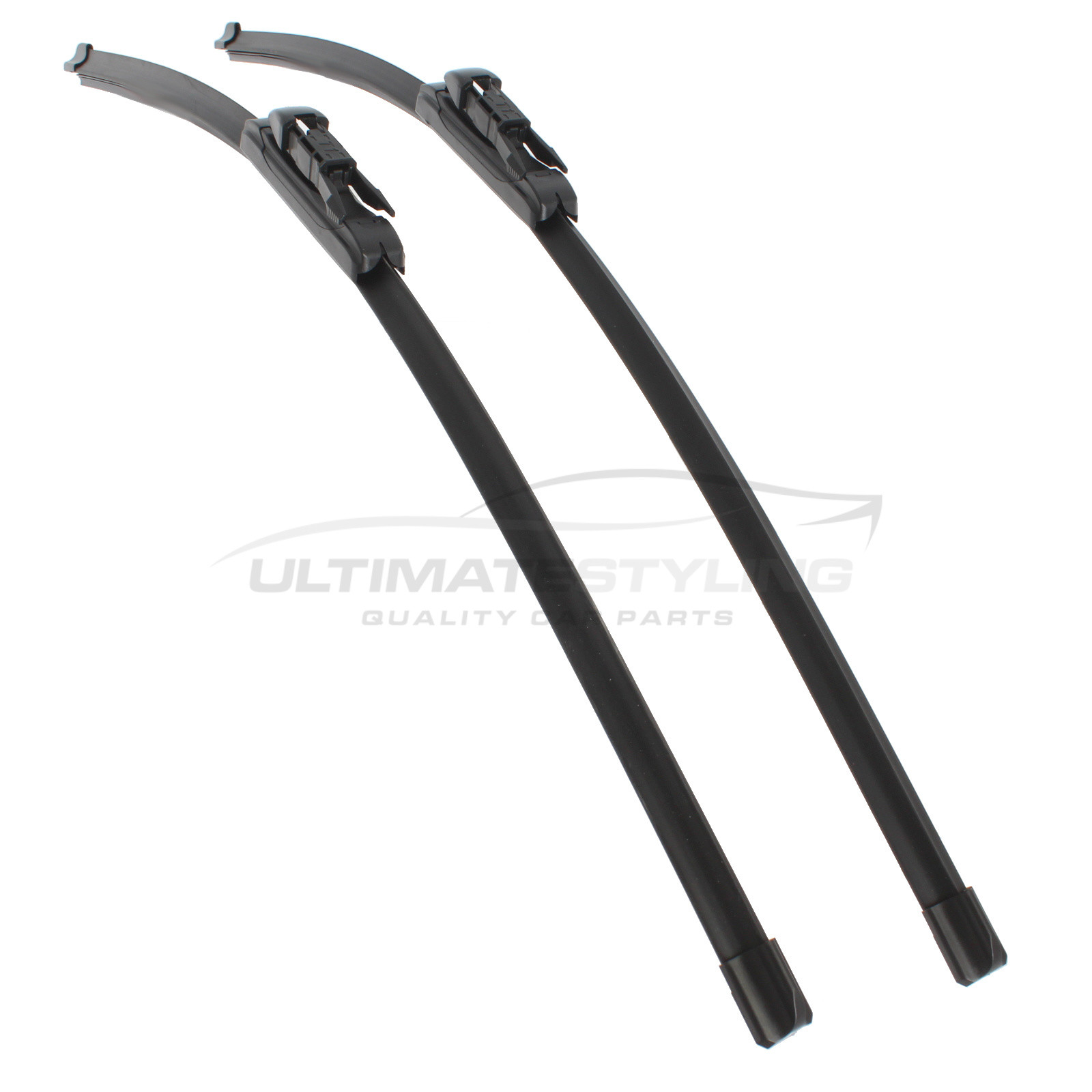 Drivers Side & Passenger Side (Front) Wiper Blades for Mercedes Benz Vito