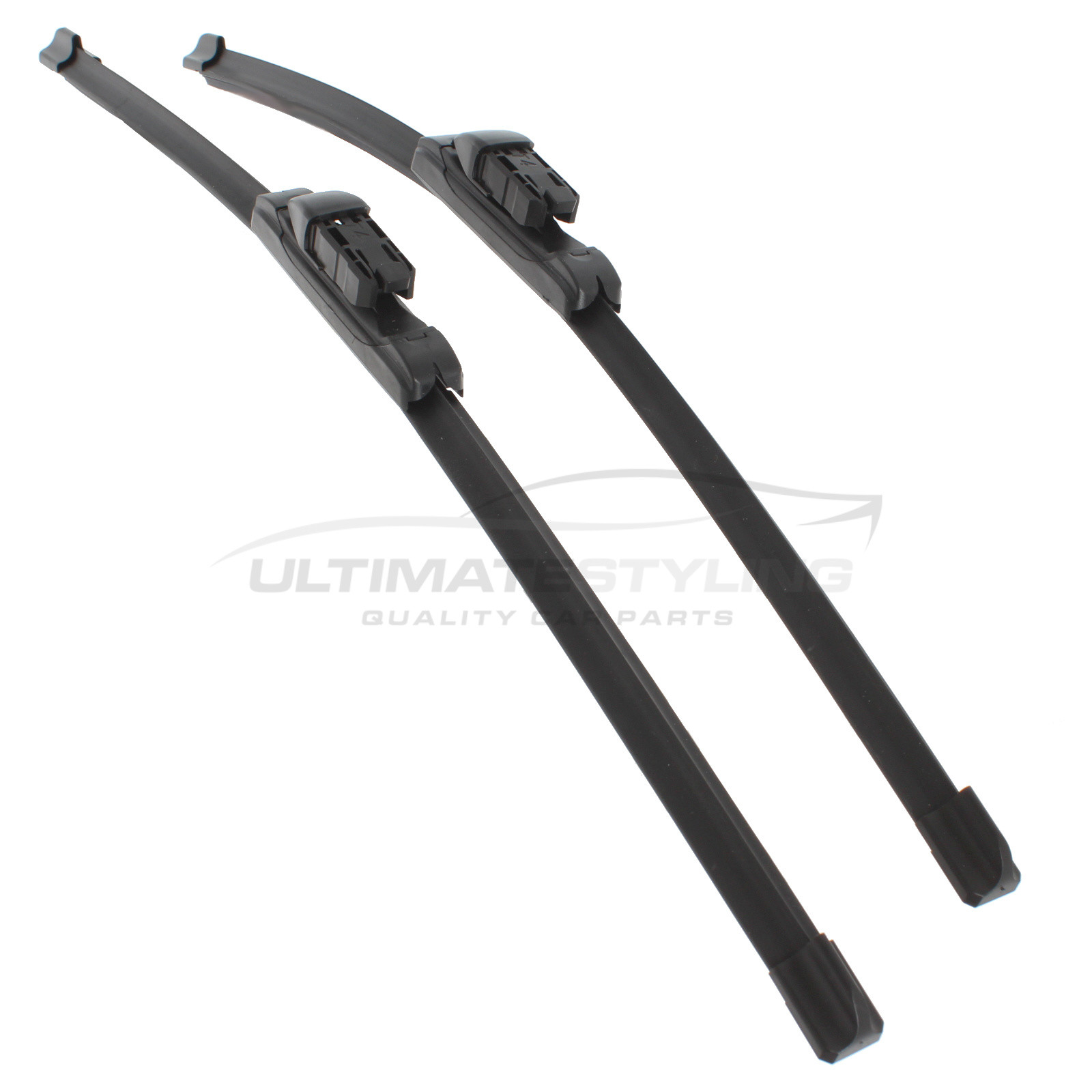 Drivers Side & Passenger Side (Front) Wiper Blades for Skoda Roomster