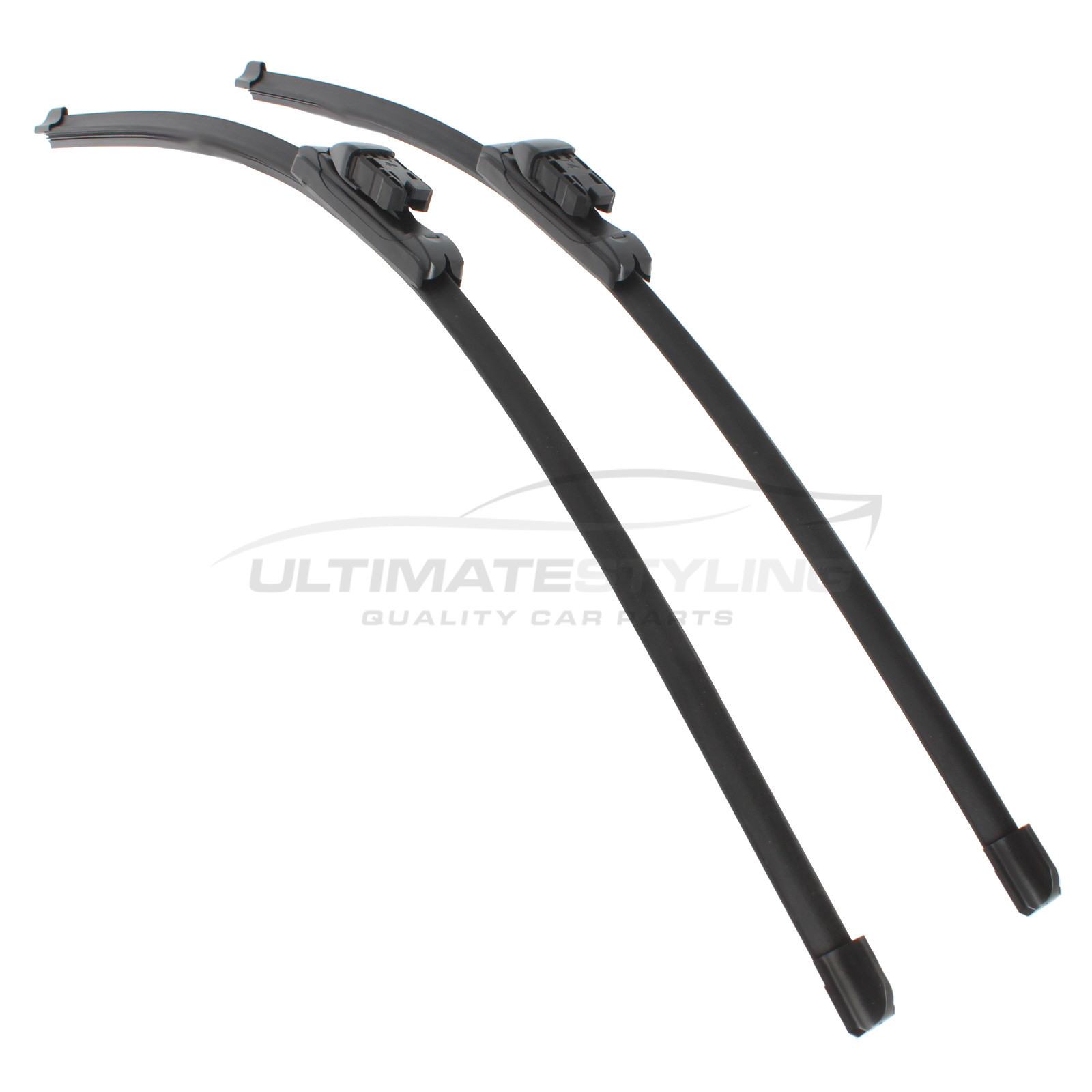 Drivers Side & Passenger Side (Front) Wiper Blades for Vauxhall Astra