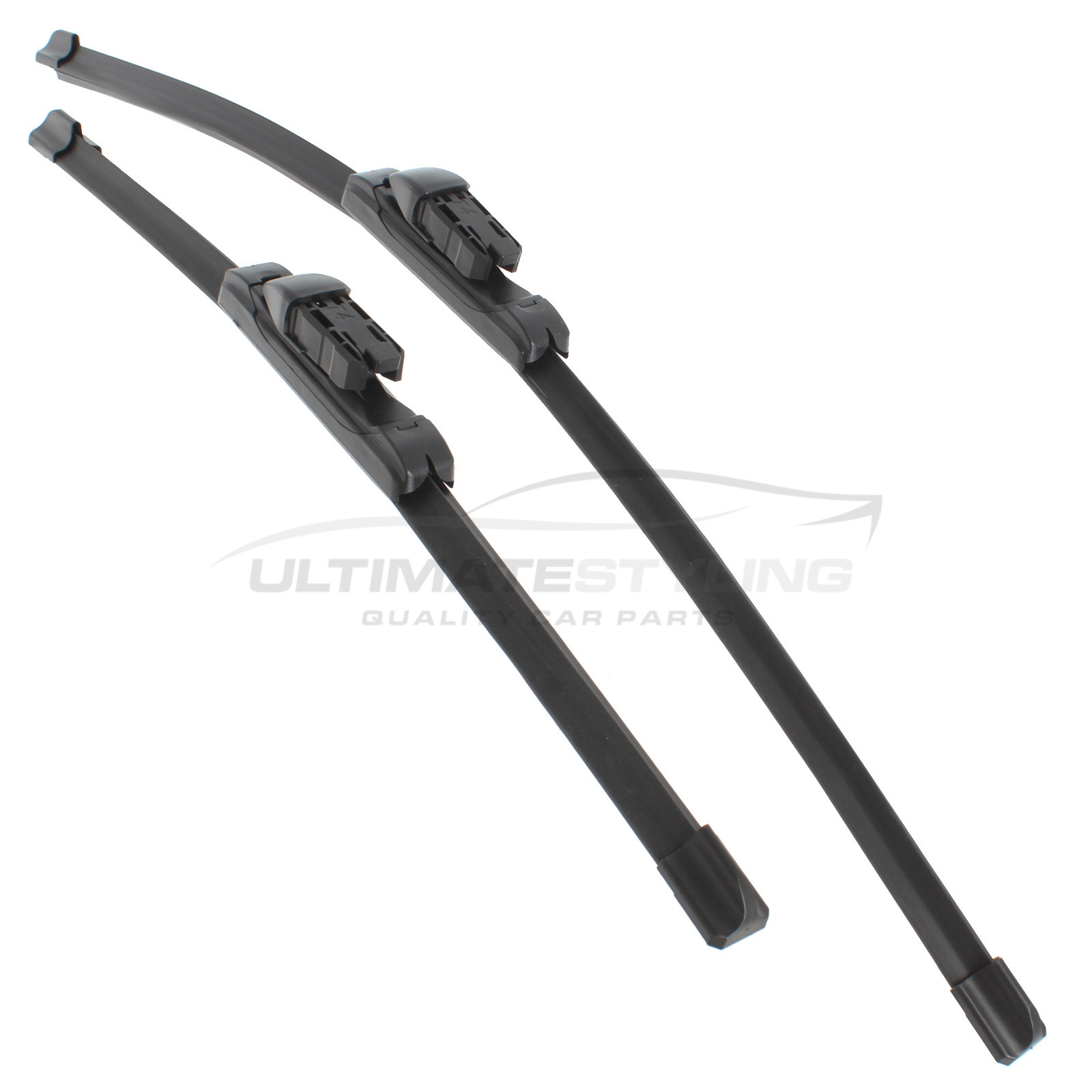 Drivers Side & Passenger Side (Front) Wiper Blades for Vauxhall Corsa