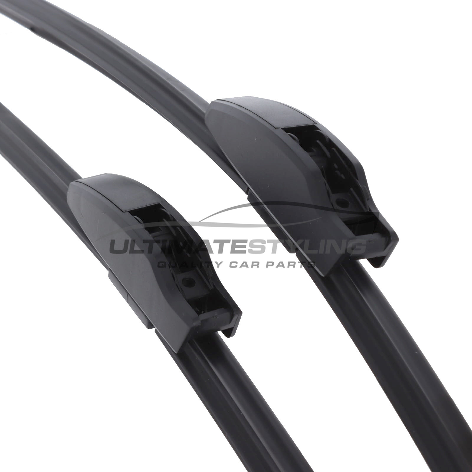 Wiper Blades - Exact Fit Aero Blades (Pair) - 55 & 40 cm - 22 & 16 inch - Multi Fitment