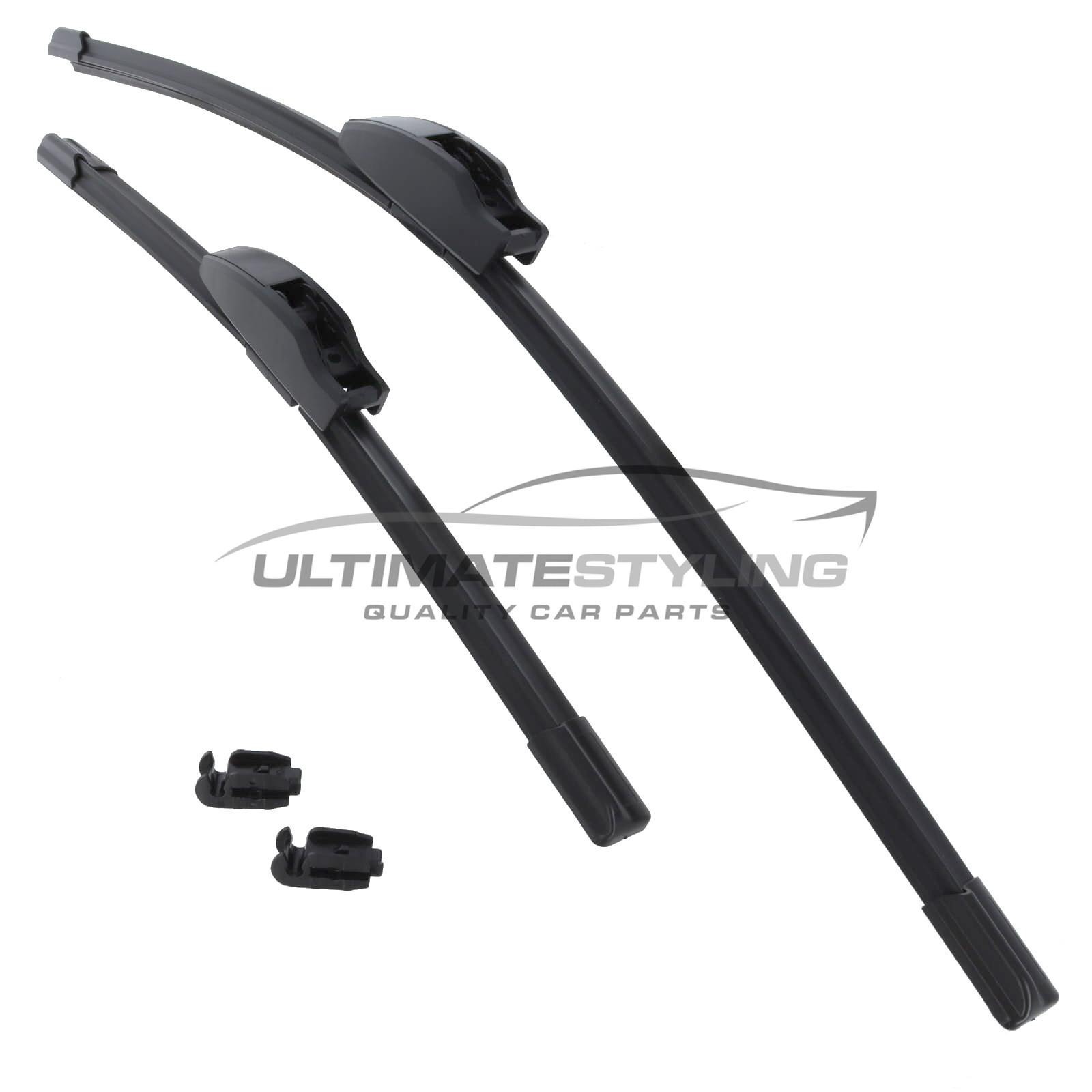 Drivers Side & Passenger Side (Front) Wiper Blades for Hyundai Getz