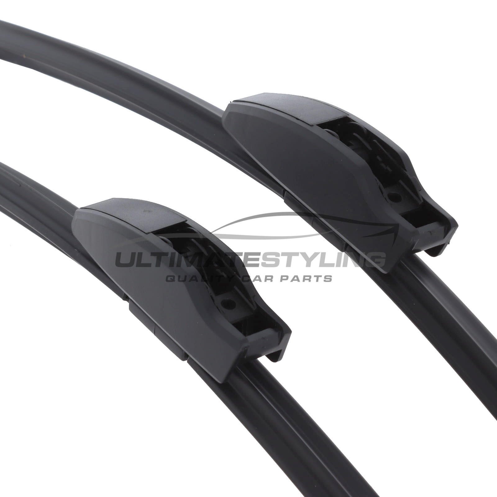 Wiper Blades - Exact Fit Aero Blades (Pair) - 65 & 50 cm - 26 & 20 inch - Multi Fitment