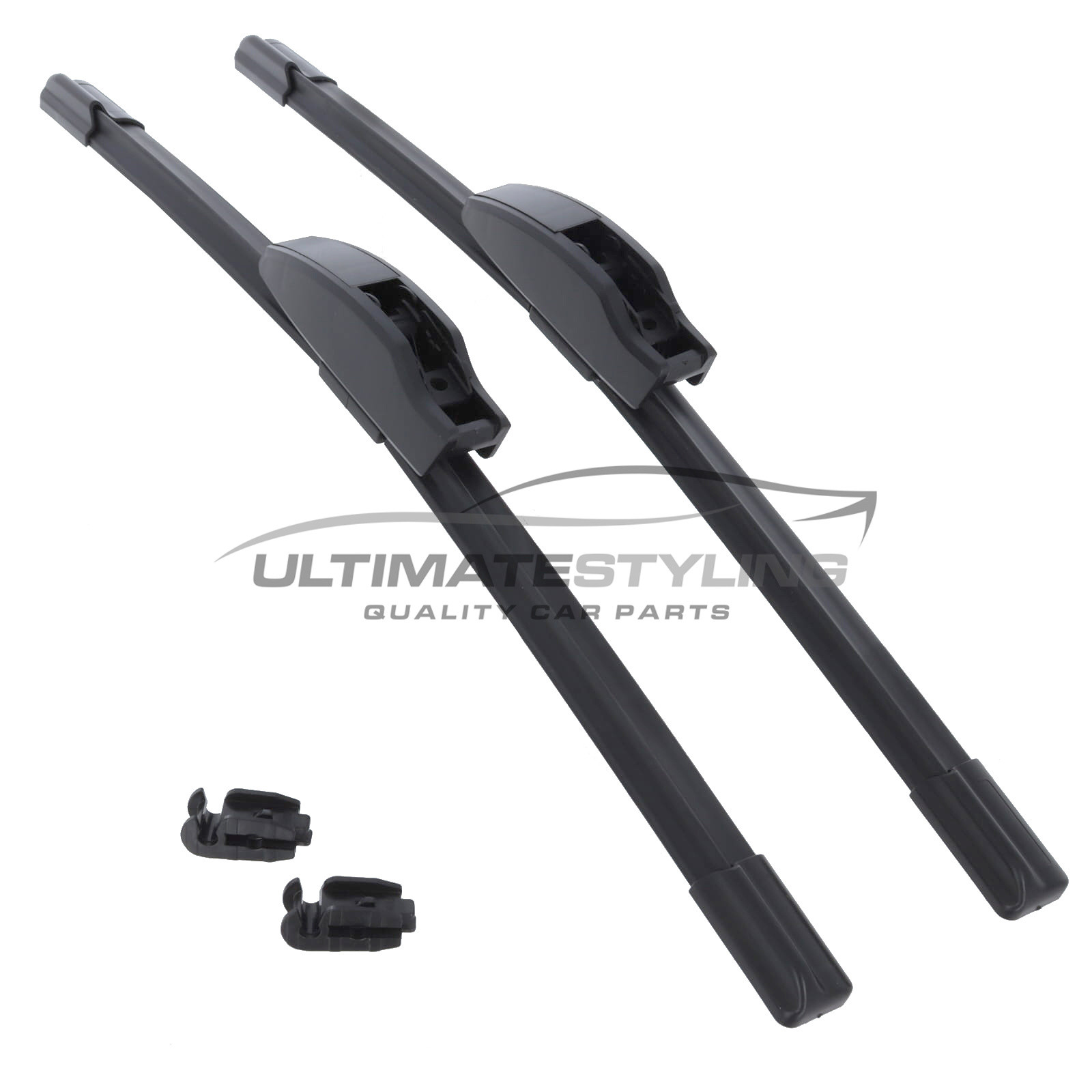 Drivers Side & Passenger Side (Front) Wiper Blades for Reliant Scimitar