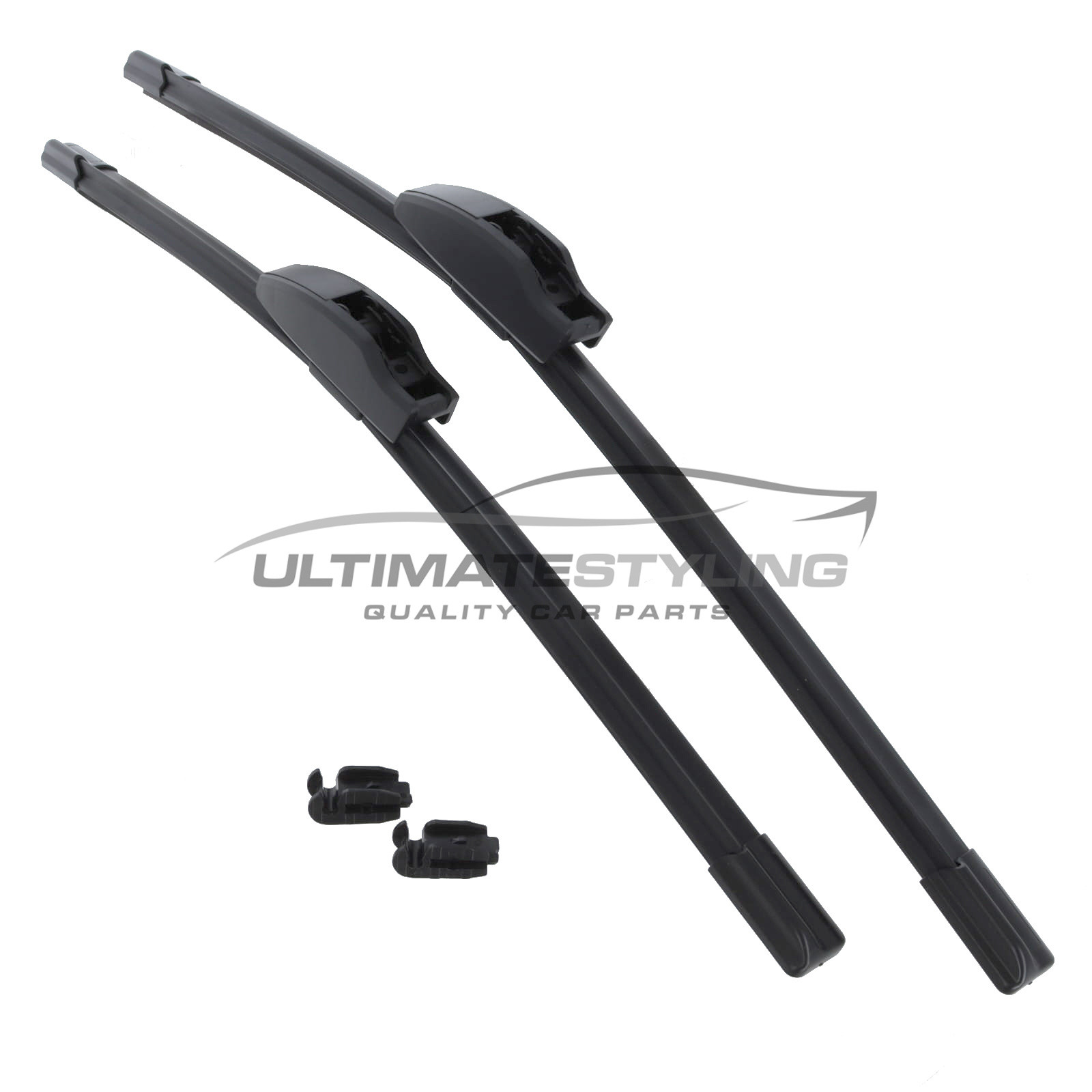 Drivers Side & Passenger Side (Front) Wiper Blades for Ford Ka
