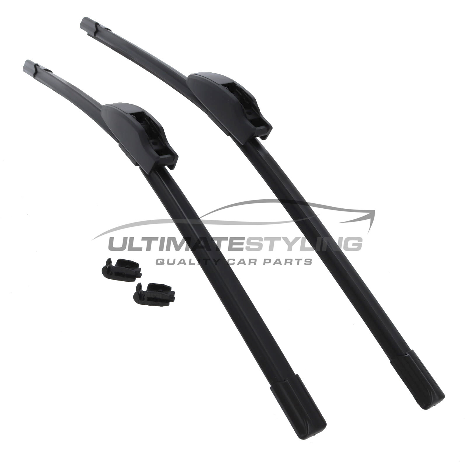 Drivers Side & Passenger Side (Front) Wiper Blades for Mercedes Benz 300 Series