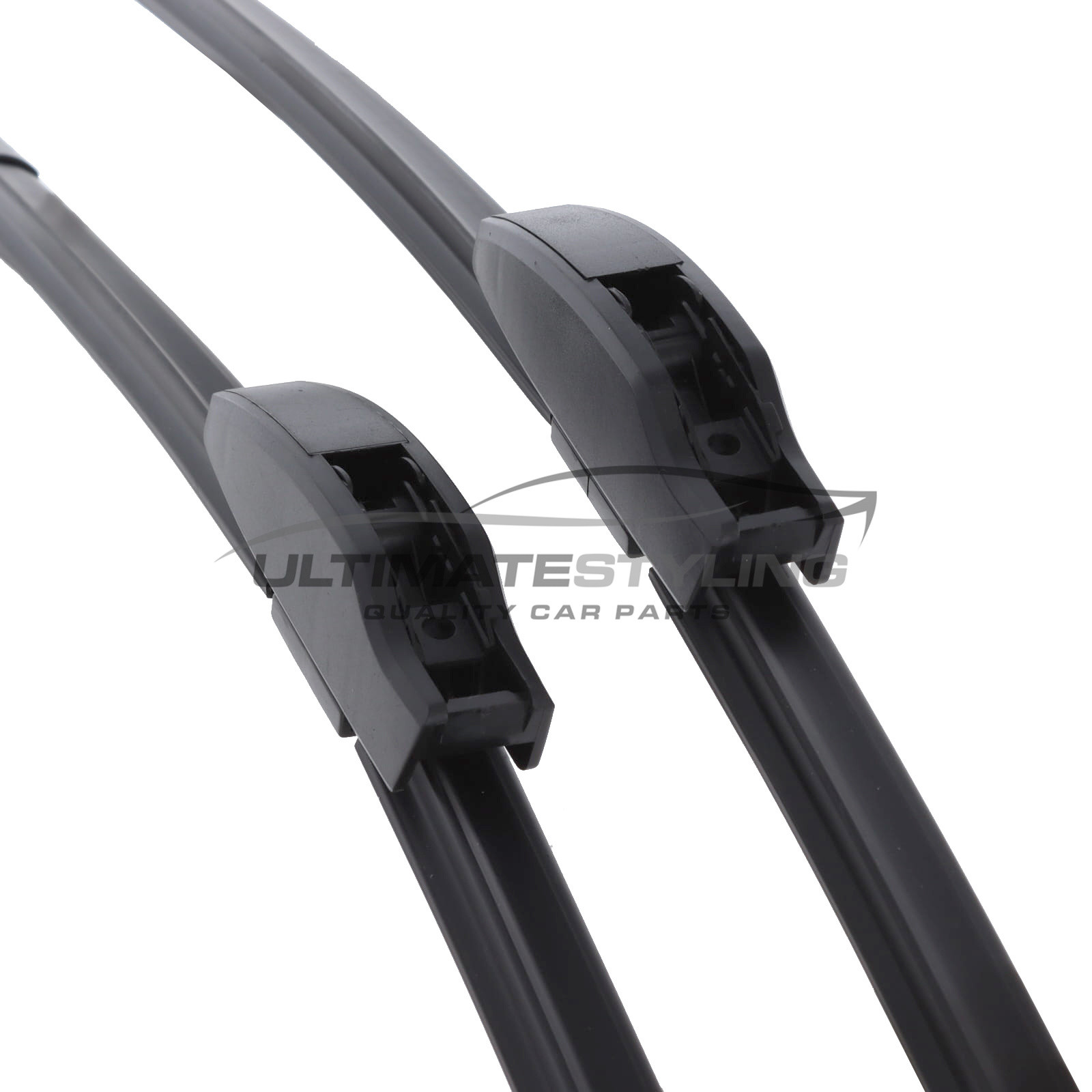 Wiper Blades - Exact Fit Aero Blades (Pair) - 53 & 45 cm - 21 & 18 inch - Multi Fitment