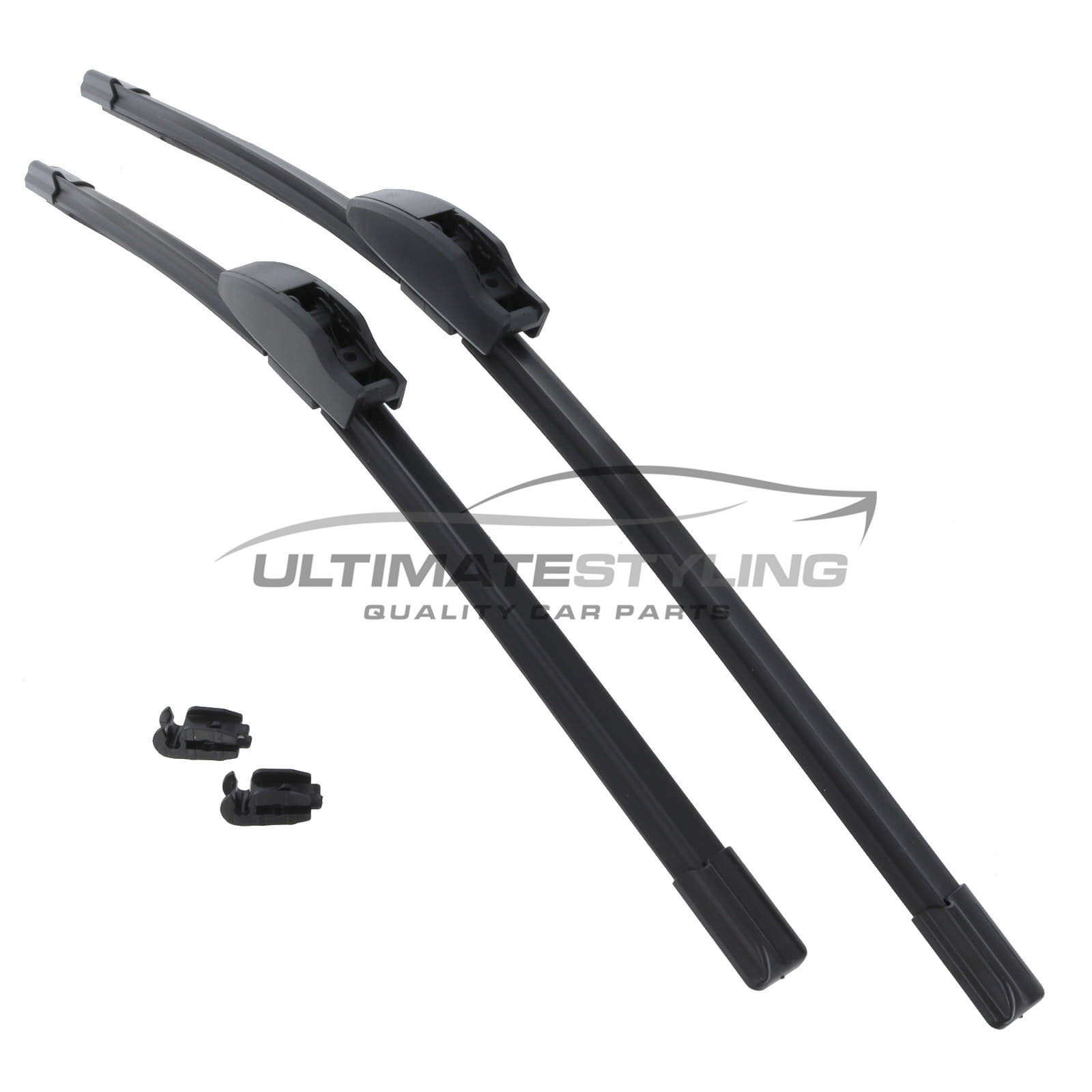 Drivers Side & Passenger Side (Front) Wiper Blades for Toyota Avensis
