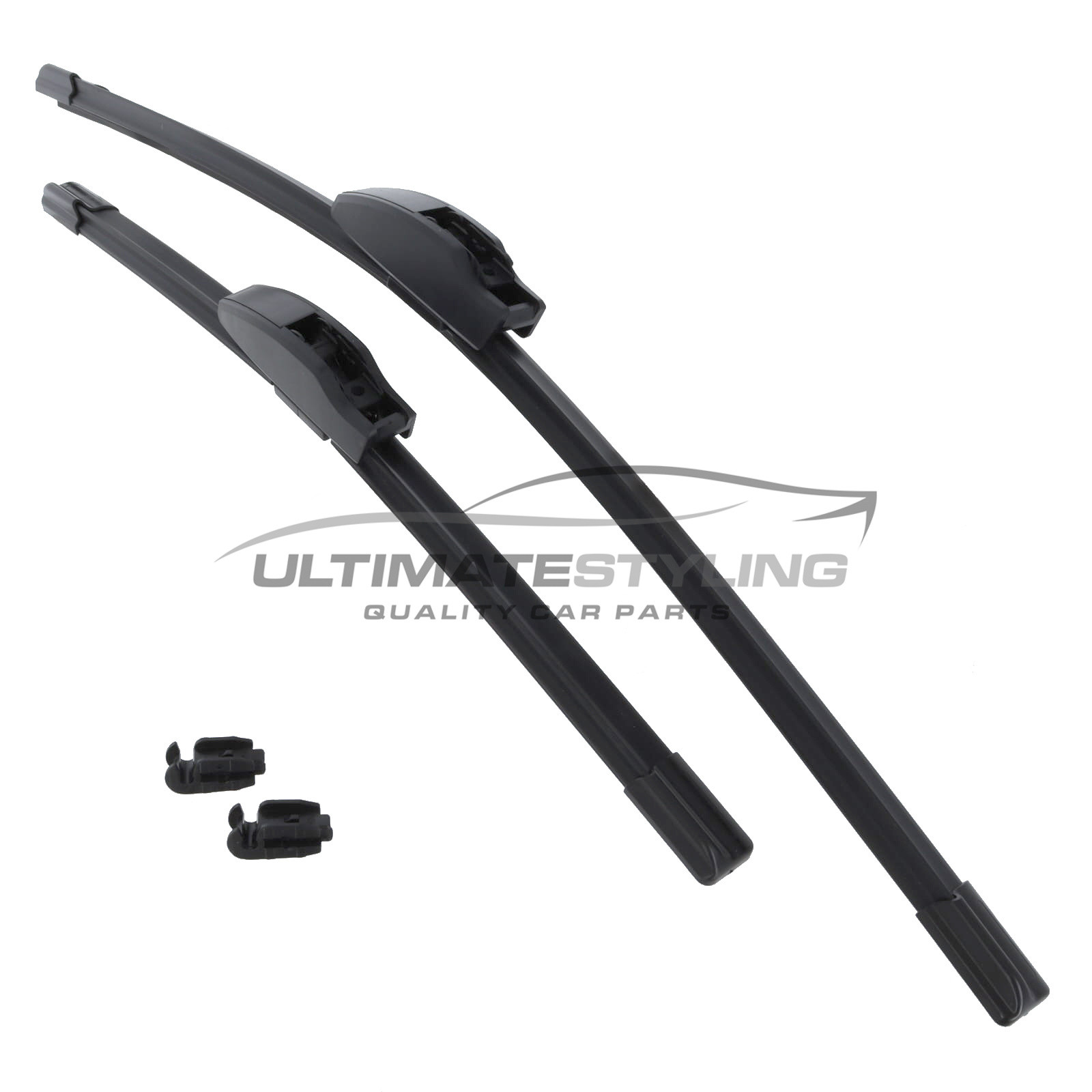 Drivers Side & Passenger Side (Front) Wiper Blades for VW Fox