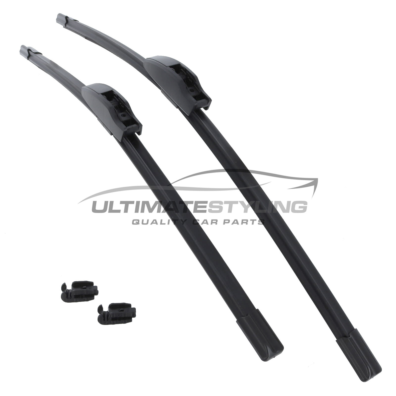 Drivers Side & Passenger Side (Front) Wiper Blades for Chevrolet Lacetti