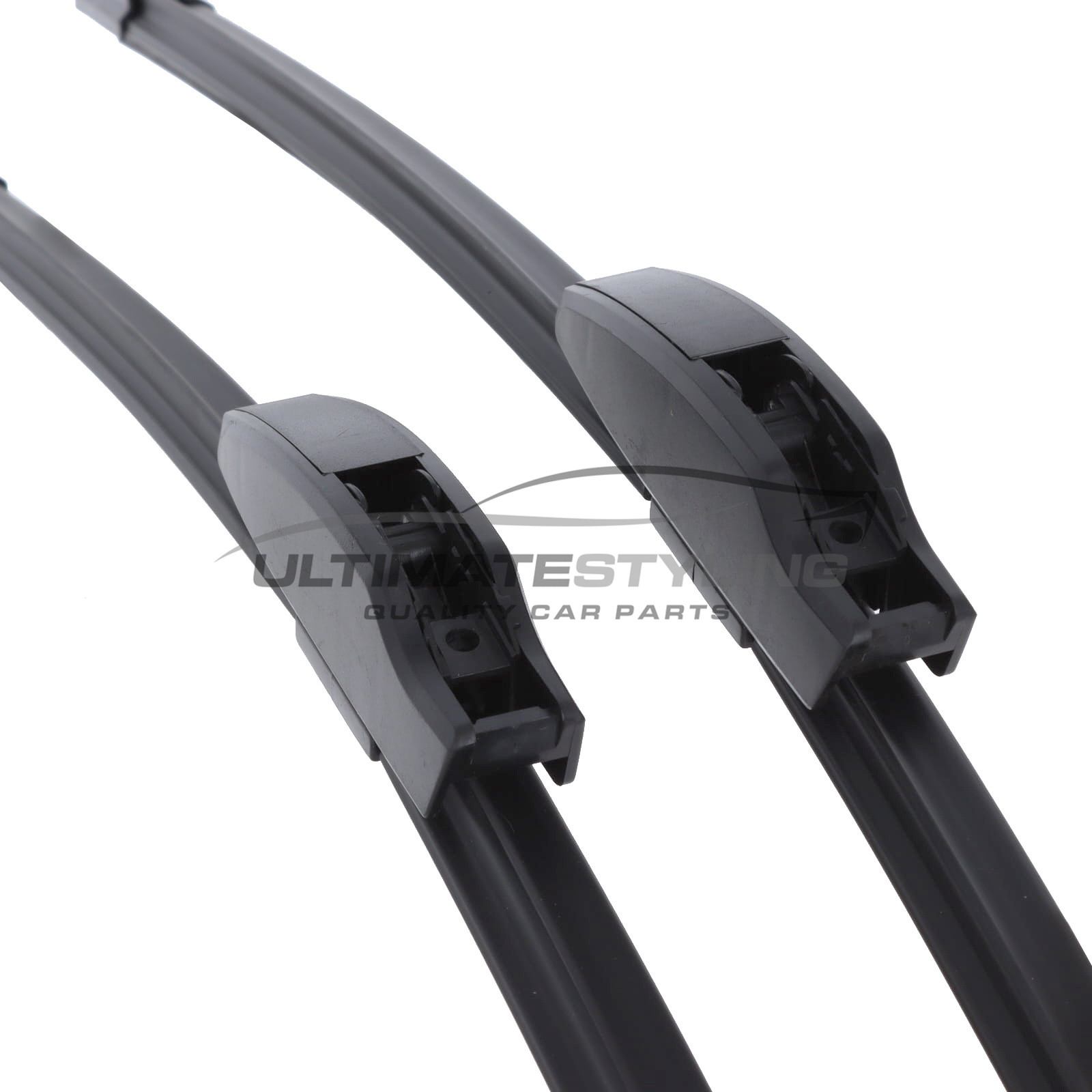Wiper Blades - Exact Fit Aero Blades (Pair) - 55 & 50 cm - 22 & 20 inch - Multi Fitment