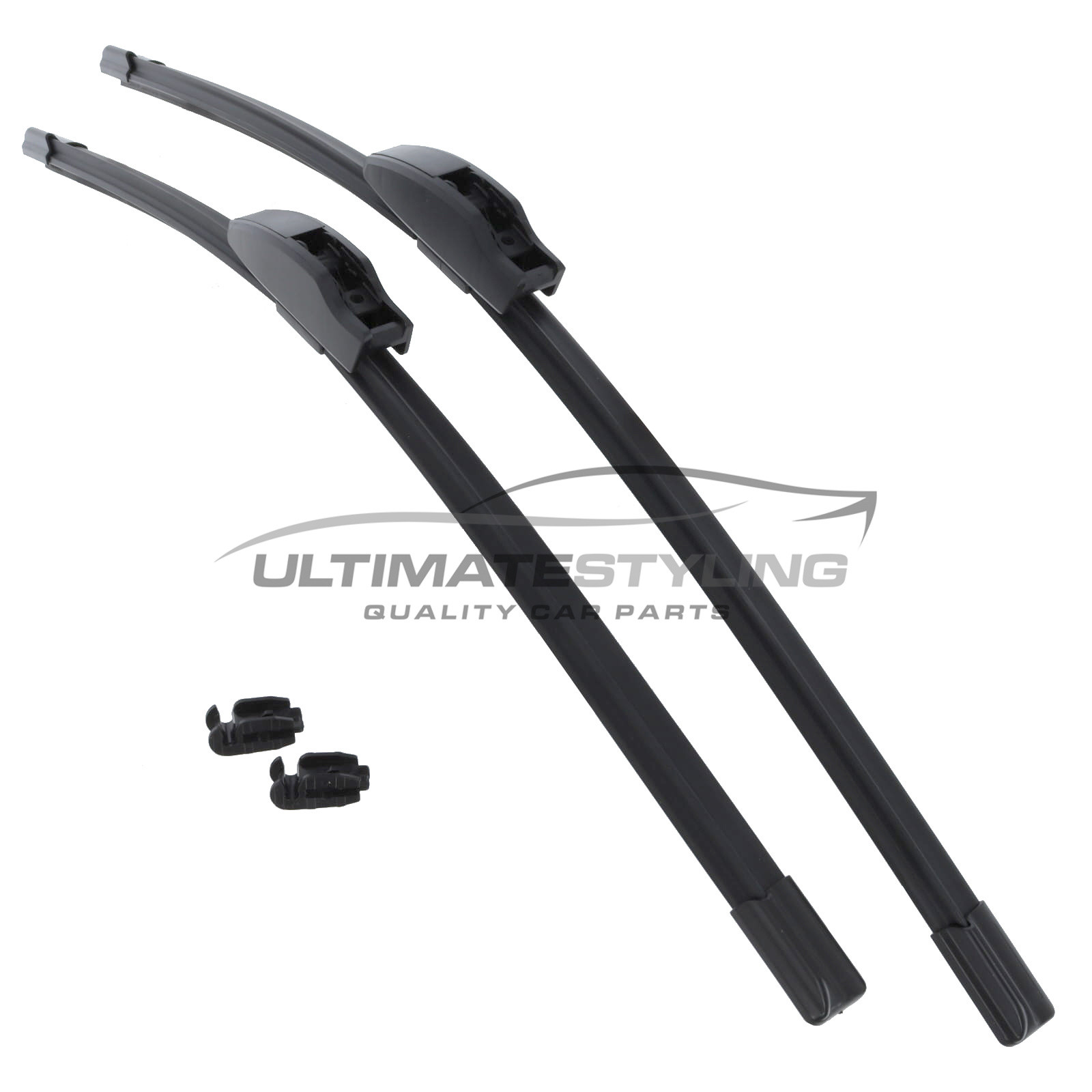 Drivers Side & Passenger Side (Front) Wiper Blades for Ford Mondeo
