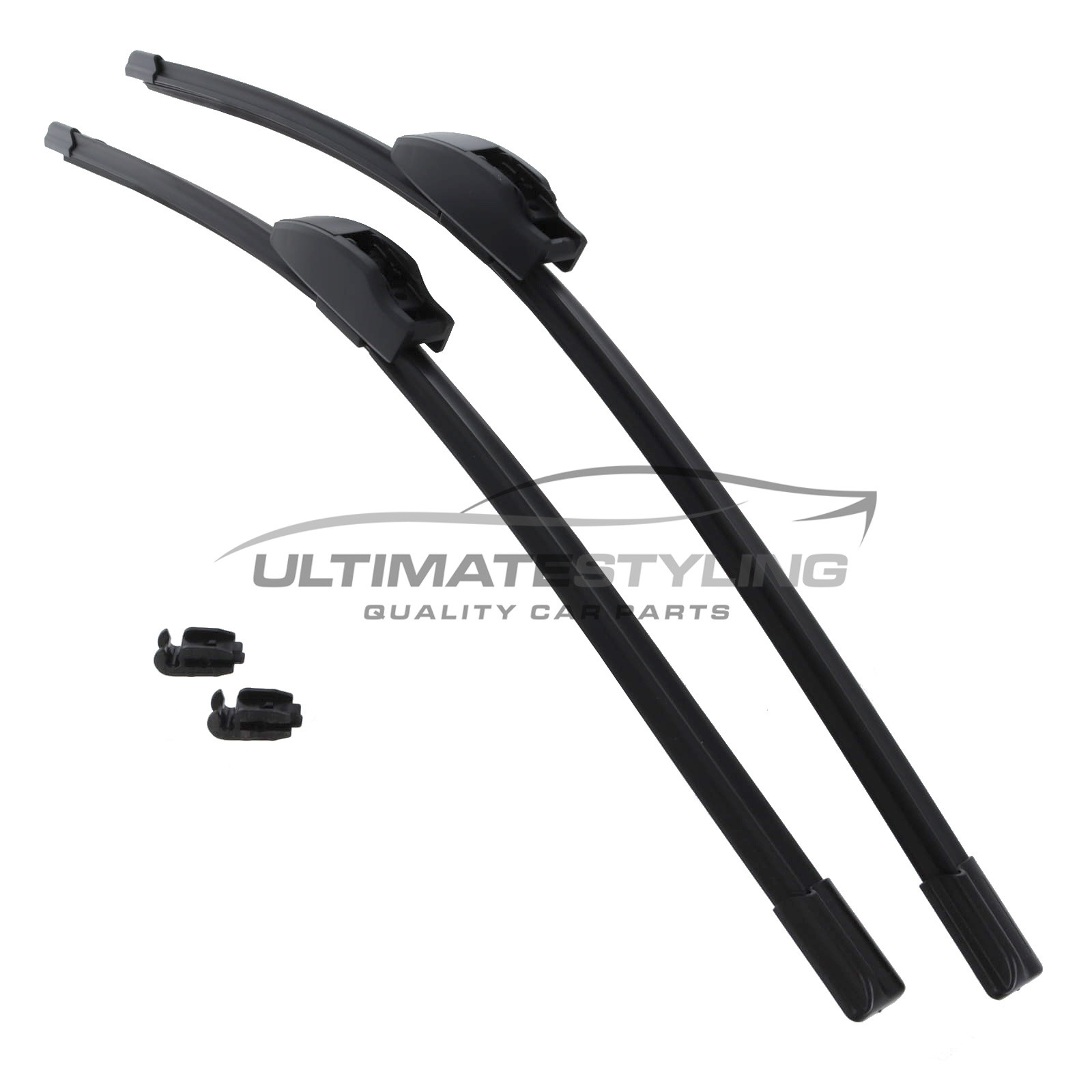 Drivers Side & Passenger Side (Front) Wiper Blades for Cadillac SRX