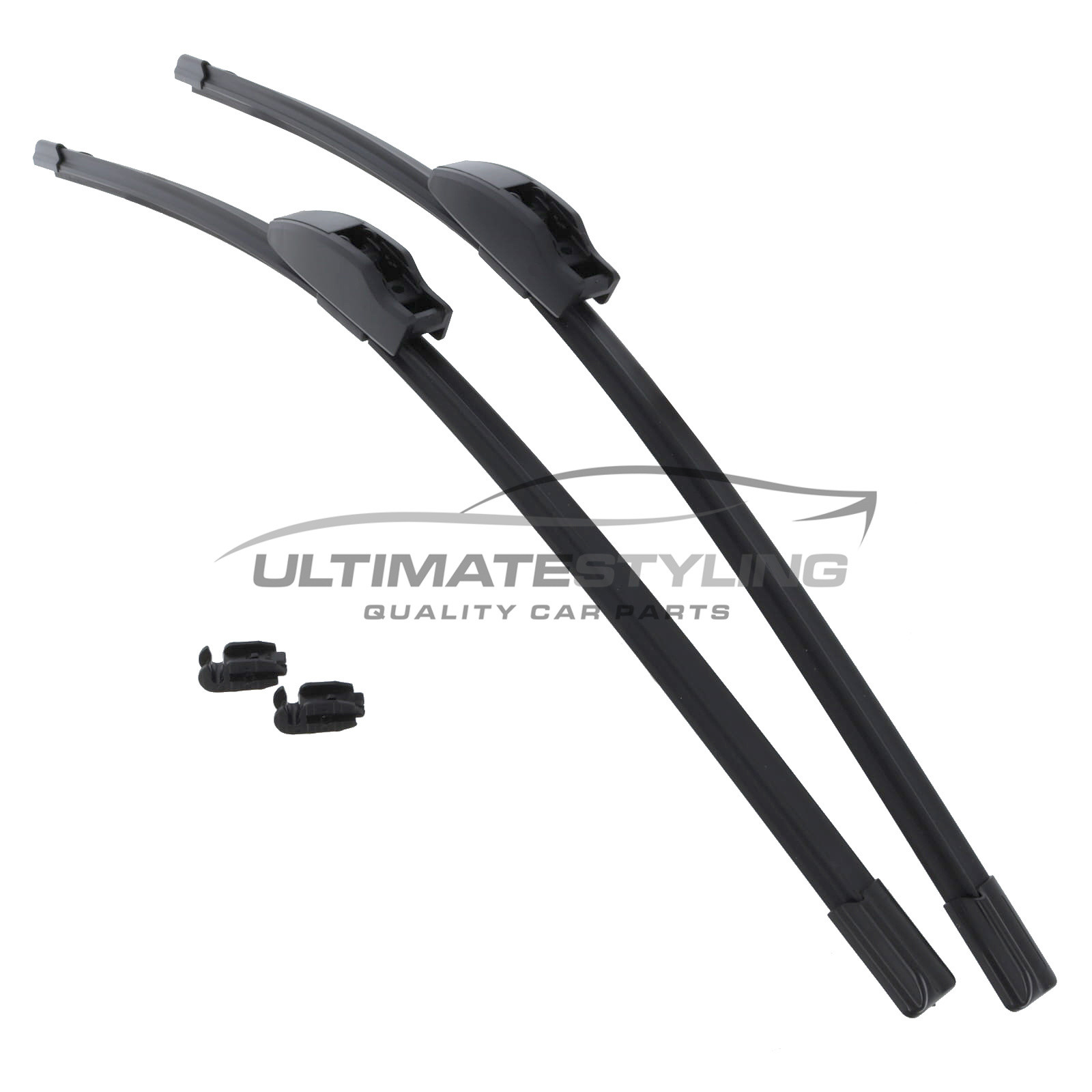 Drivers Side & Passenger Side (Front) Wiper Blades for Rover MGZT
