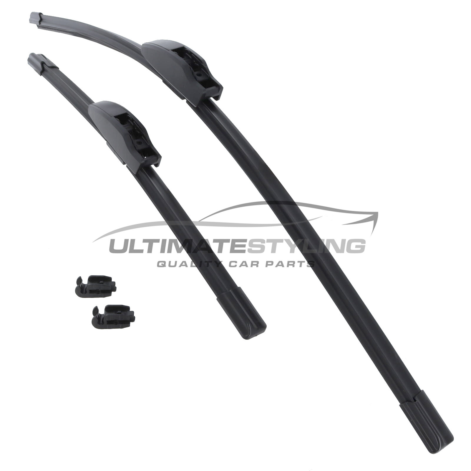 Drivers Side & Passenger Side (Front) Wiper Blades for Nissan Note