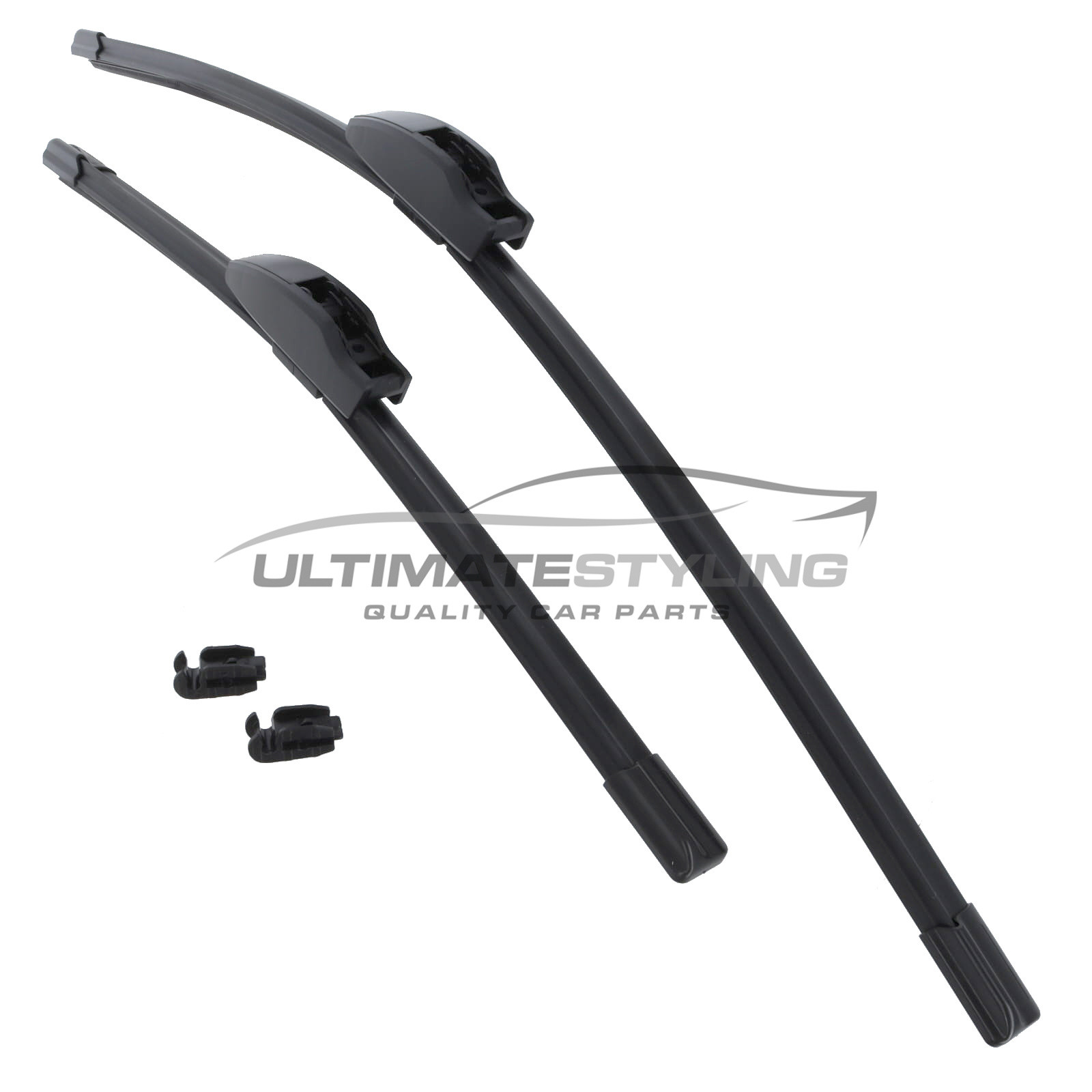 Drivers Side & Passenger Side (Front) Wiper Blades for Kia Sportage