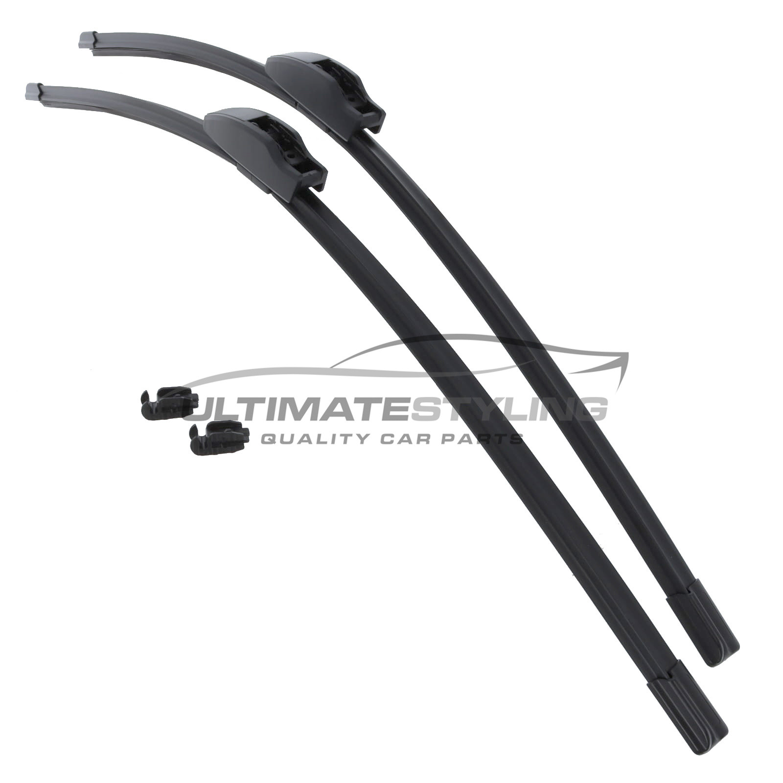 Drivers Side &amp; Passenger Side (Front) Wiper Blades for Renault Master