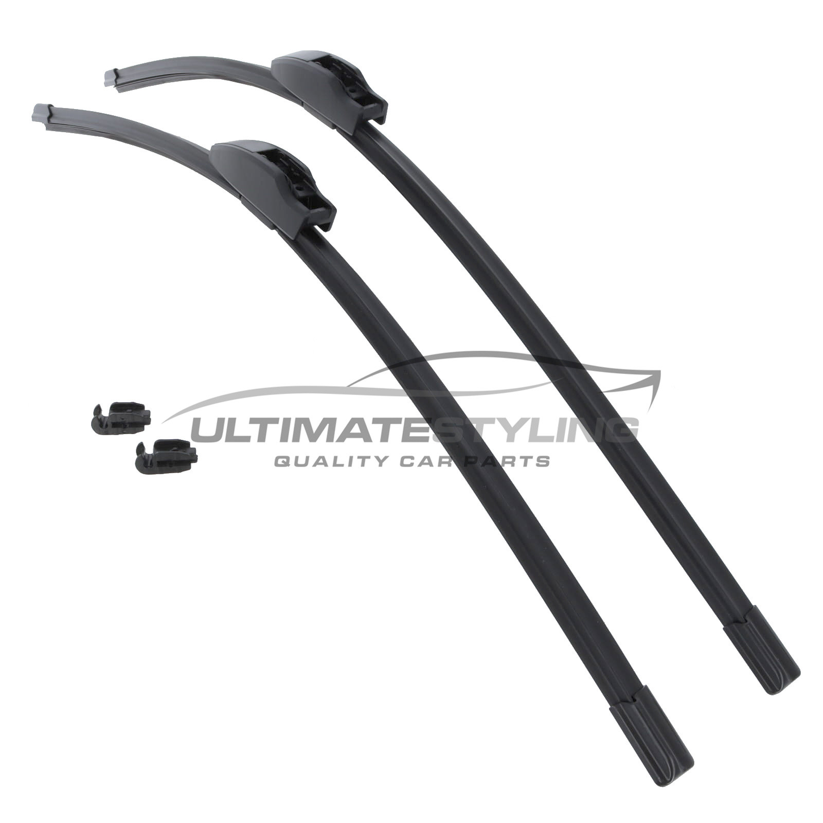 Drivers Side & Passenger Side (Front) Wiper Blades for Ford Transit