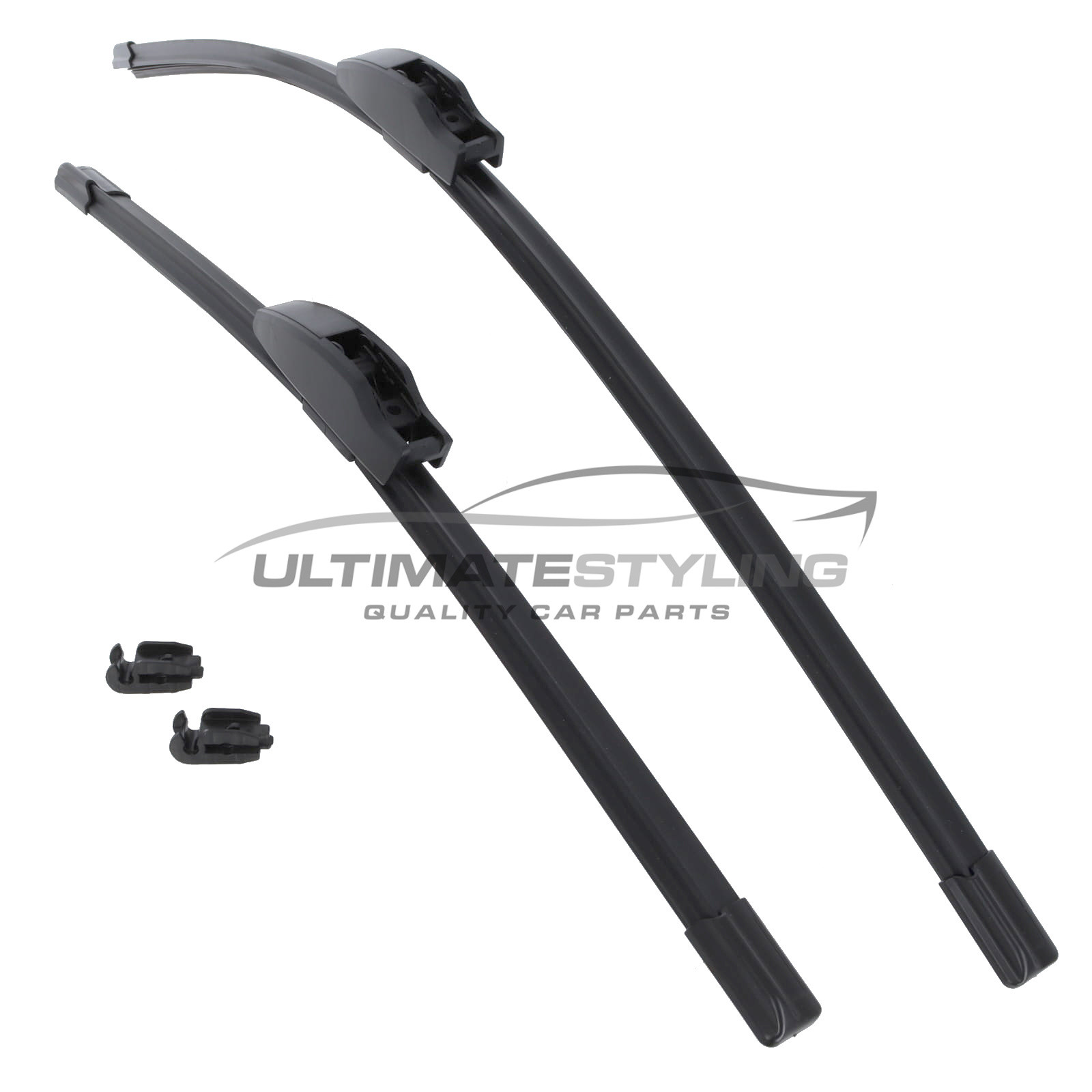 Drivers Side & Passenger Side (Front) Wiper Blades for Renault Kadjar