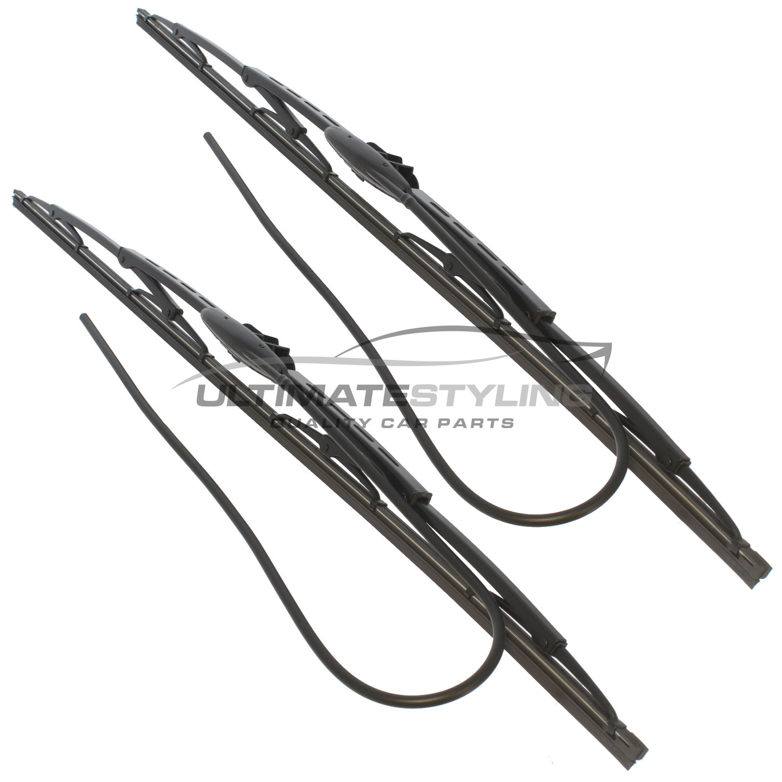 Drivers Side & Passenger Side (Front) Wiper Blades & Washer Kits for Renault Espace