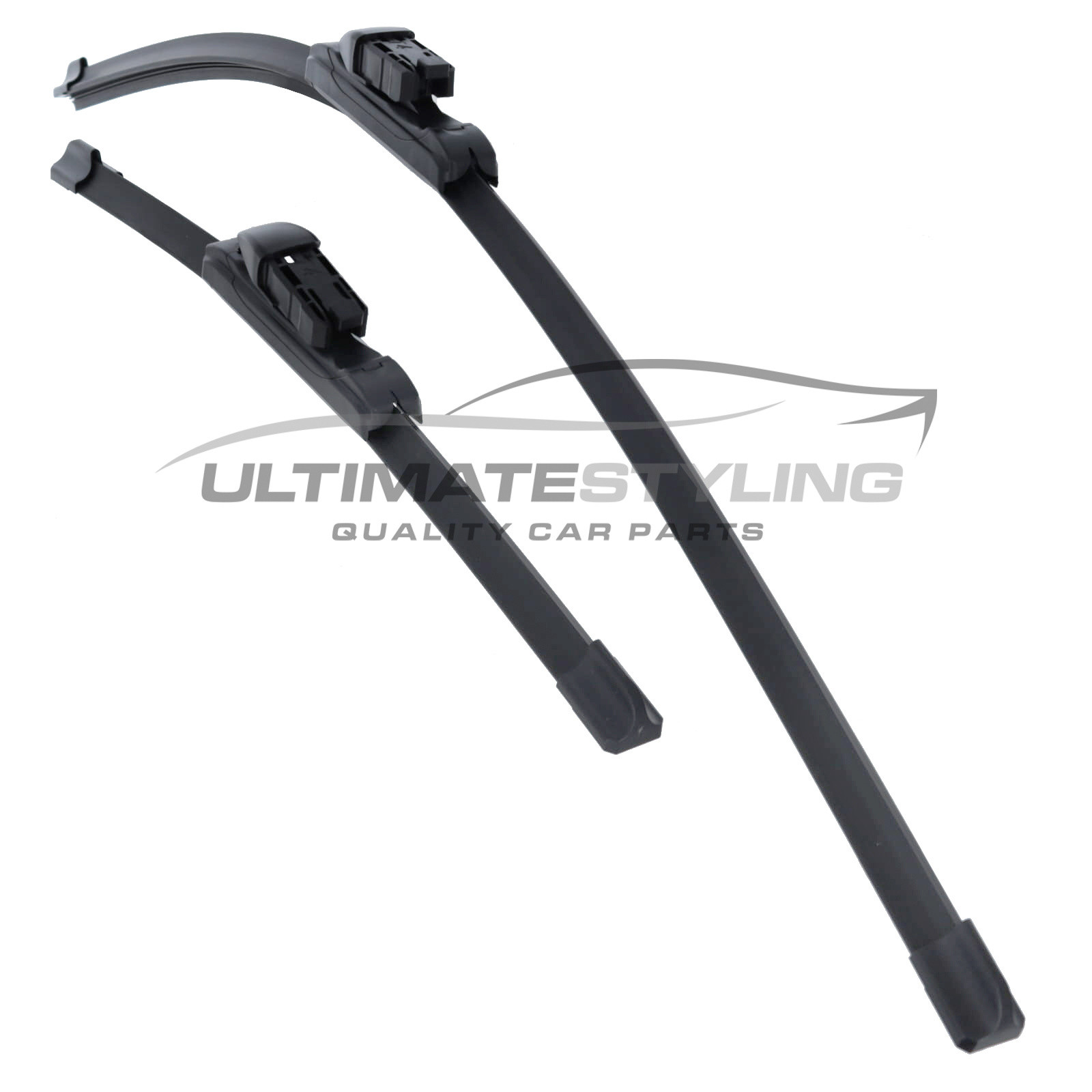 Drivers Side & Passenger Side (Front) Wiper Blades for Renault Symbioz