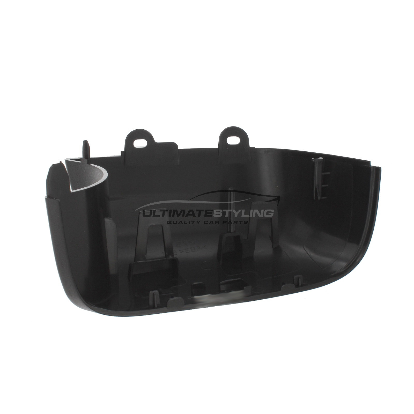 Fiat Talento 296 2016-2022, Nissan NV300 X82 2016-2022, Renault Trafic Mk3 2014-2021, Vauxhall Vivaro Mk2 2014-2019 Lower Wing Mirror Bottom Base Plate Cover Trim - Black - Textured - Drivers Side Offside Right Hand