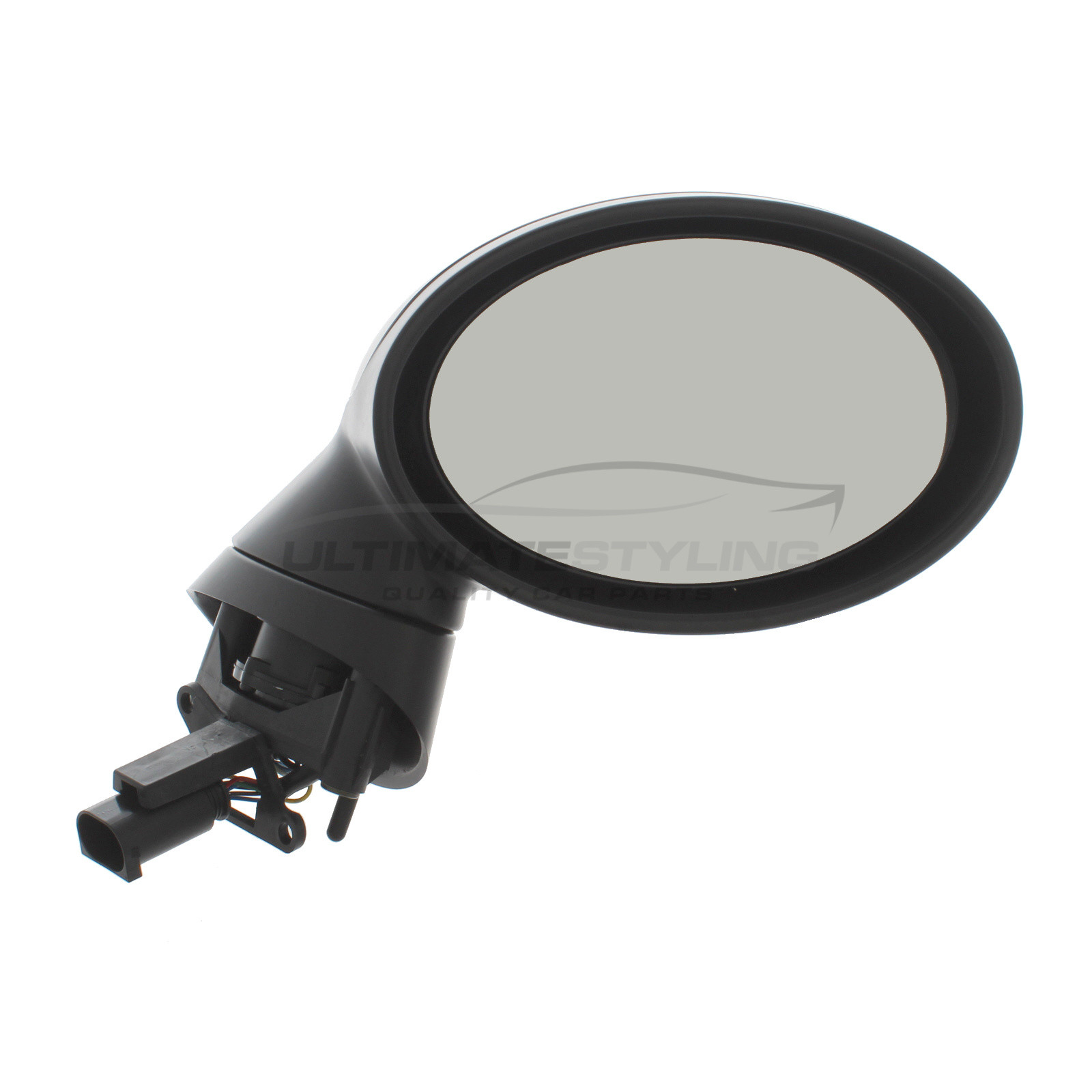 Mini MINI Wing Mirror / Door Mirror - Drivers Side (RH) - Electric adjustment - Heated Glass - Power Folding - Paintable - Black
