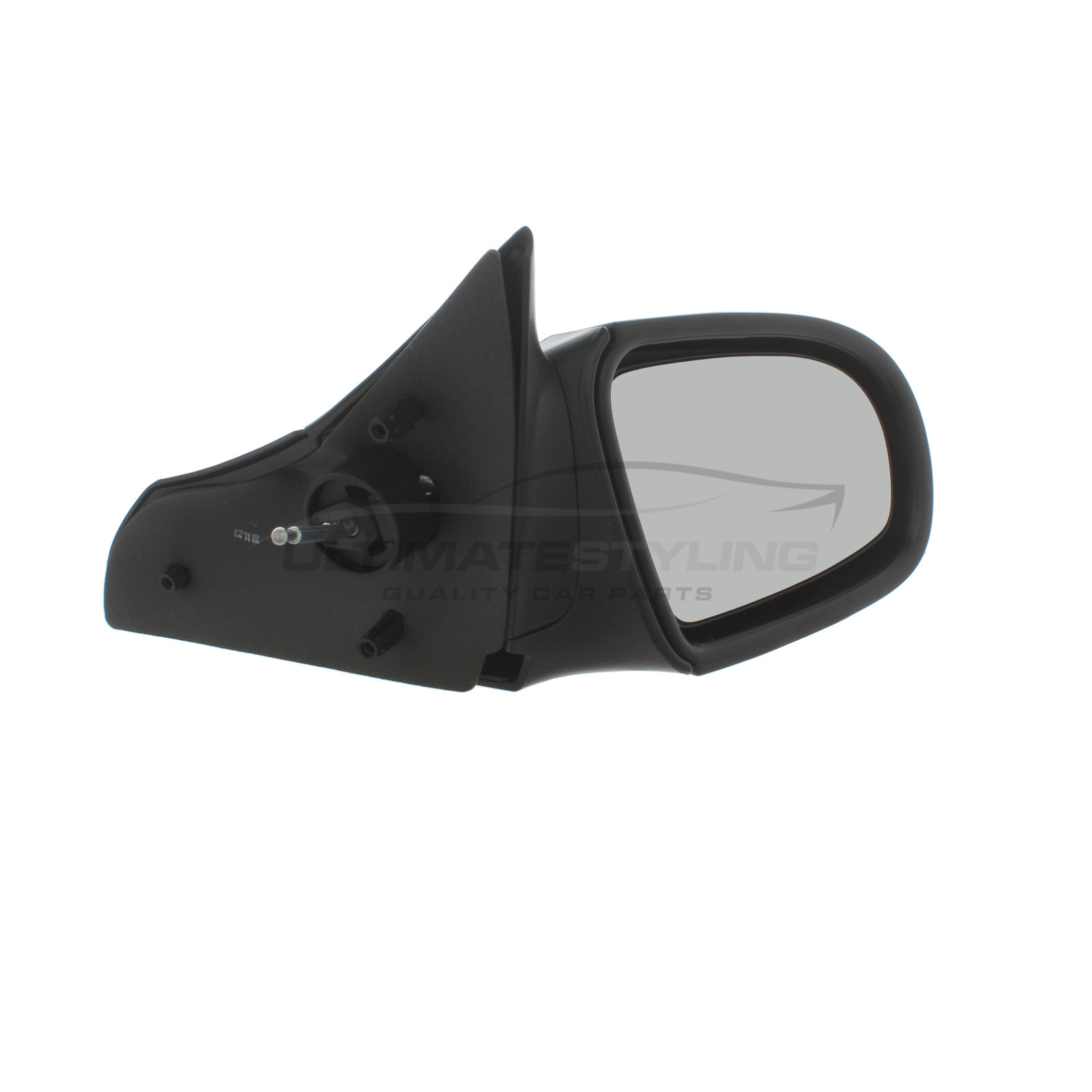 Vauxhall Corsa B 1993-2000 Wing Mirror / Door Mirror - Drivers Side (RH) - Lever adjustment - Black