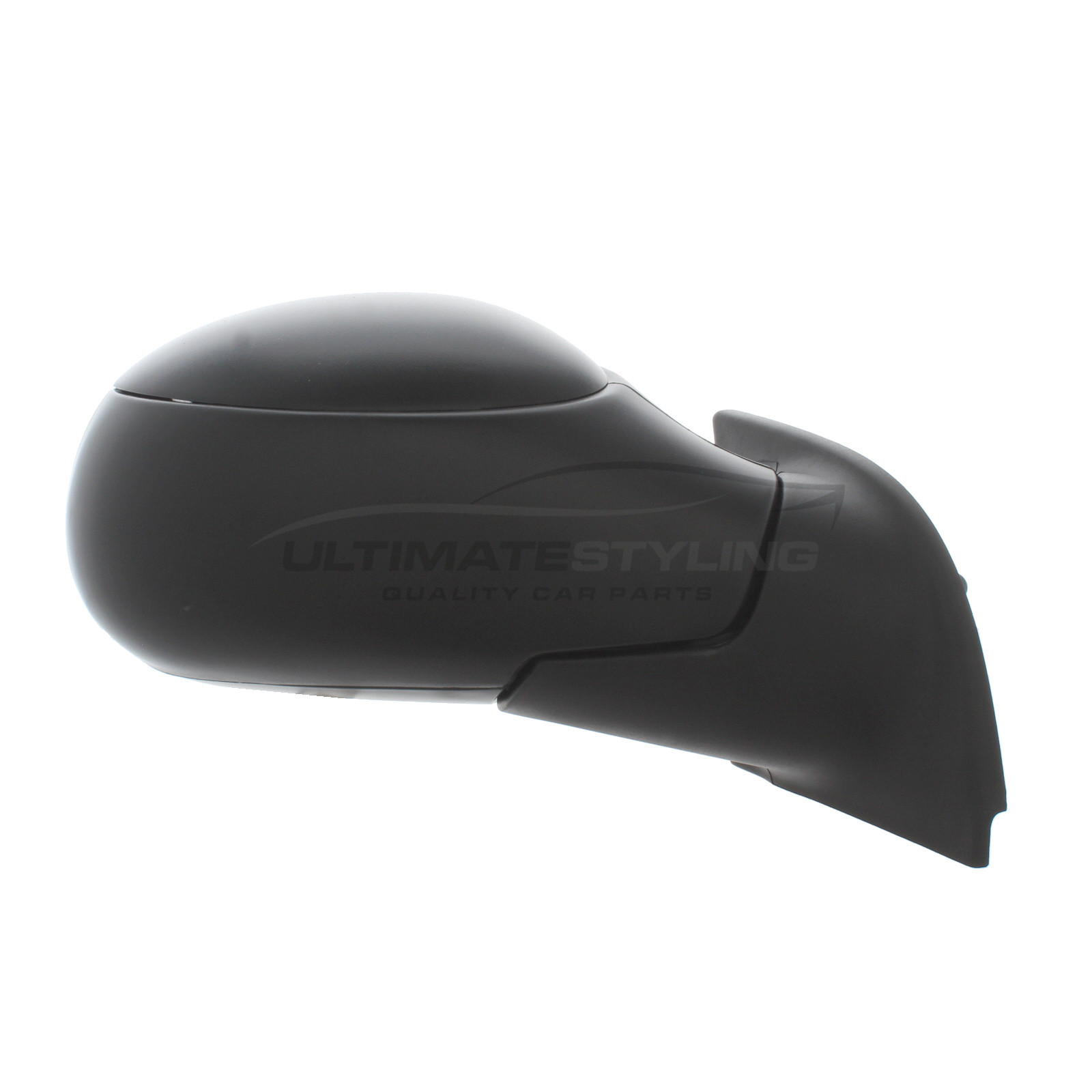 Citroen C3 Wing Mirror / Door Mirror - Drivers Side (RH) - Cable adjustment - Non-Heated Glass - Black