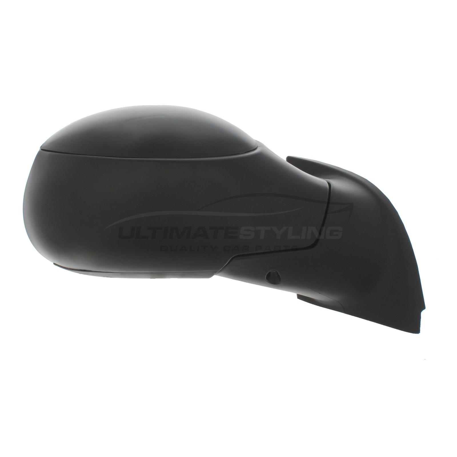 Citroen C3 Wing Mirror / Door Mirror - Drivers Side (RH) - Electric adjustment - Non-Heated Glass - Black