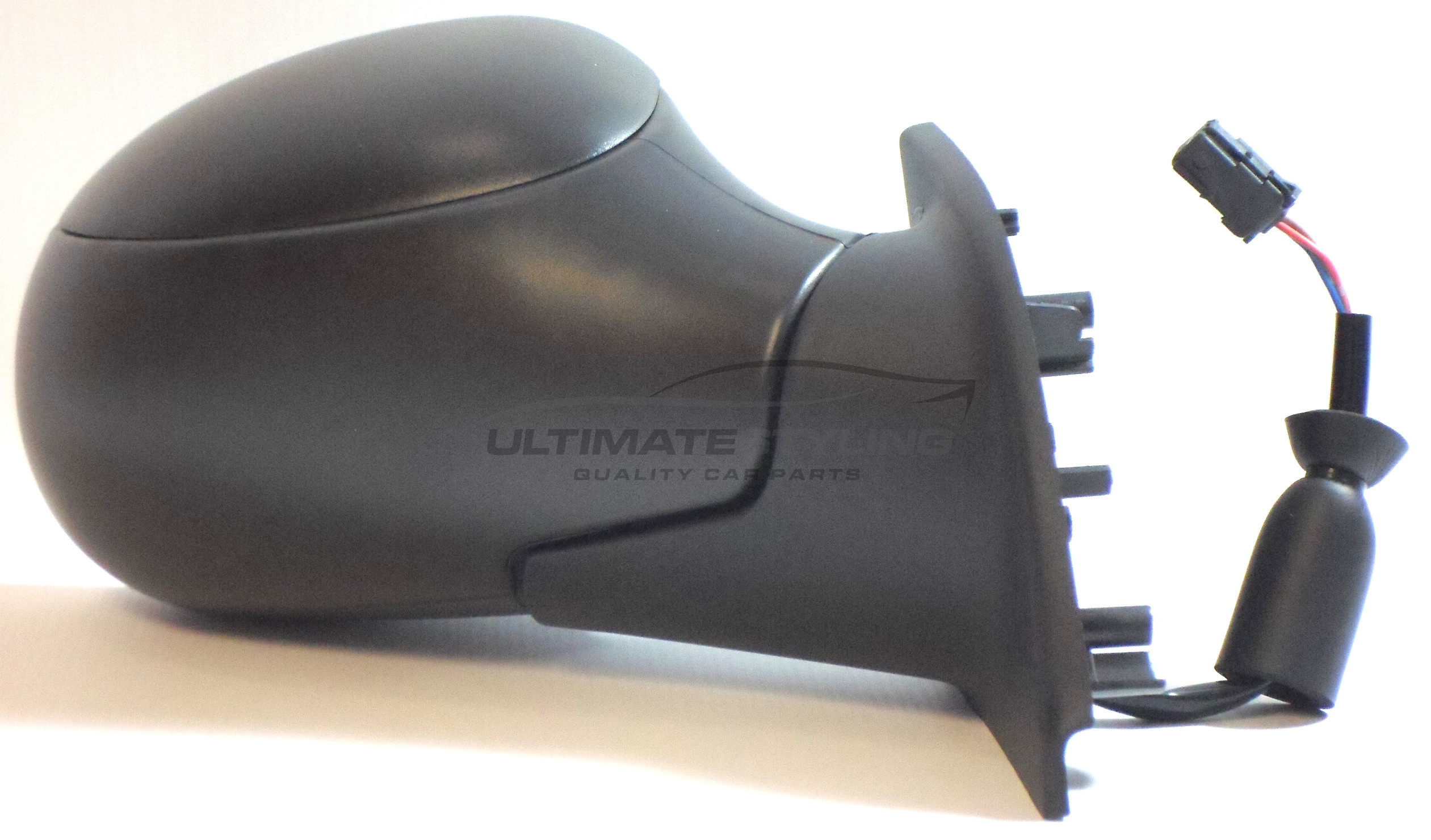 Citroen C3 Wing Mirror / Door Mirror - Drivers Side (RH) - Electric adjustment - Non-Heated Glass - Black