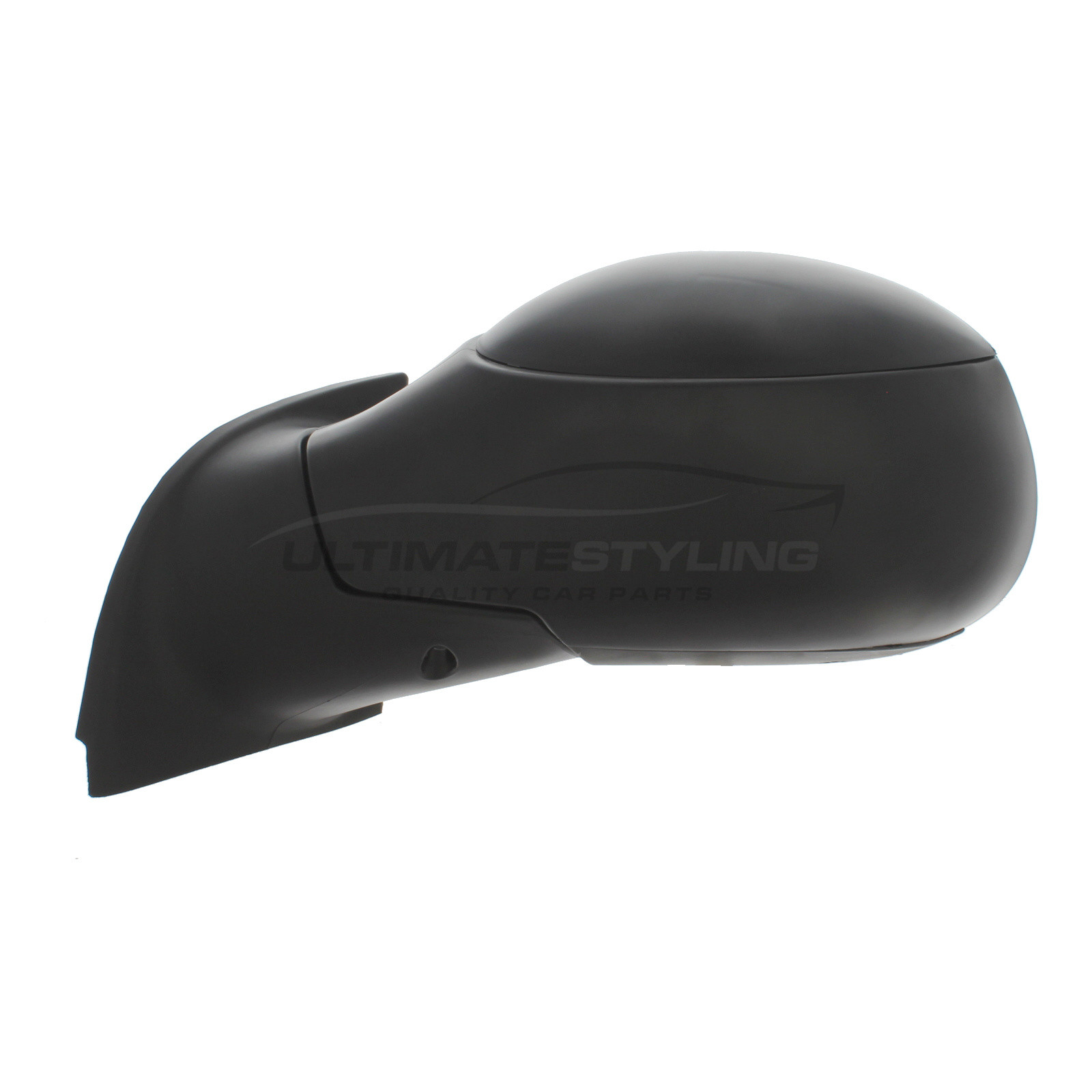 Citroen C3 Wing Mirror / Door Mirror - Passenger Side (LH) - Electric adjustment - Non-Heated Glass - Black